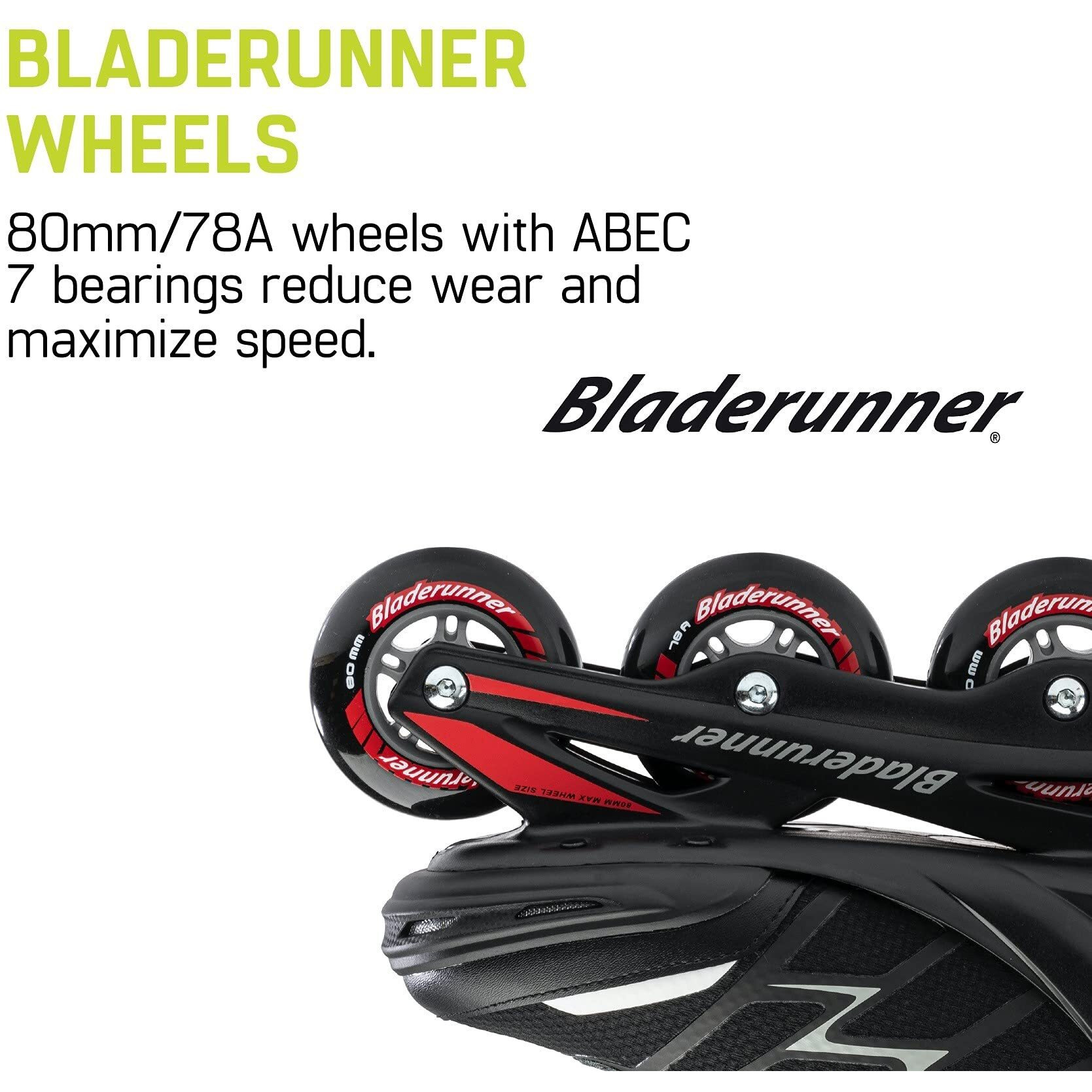 Bladerunner By Rollerblade Advantage Pro Xt Men's Adult Fitness Inline Skate, Black And Red, Inline Skates, 11