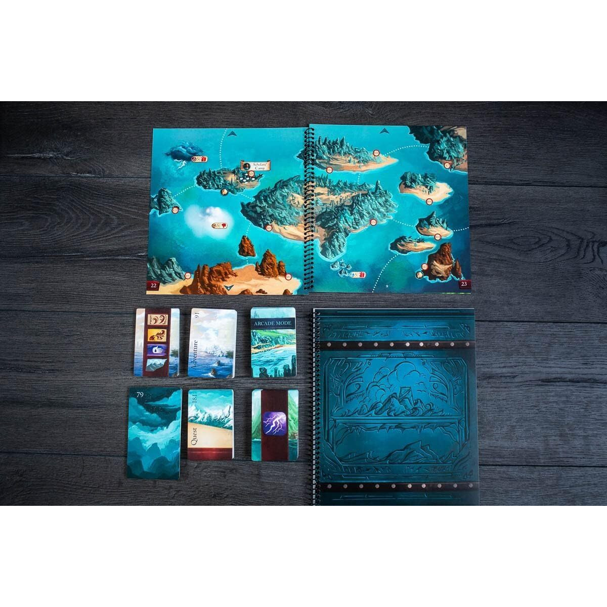 Sleeping Gods Tide Of Ruin By Red Raven Games, Strategy Board Game