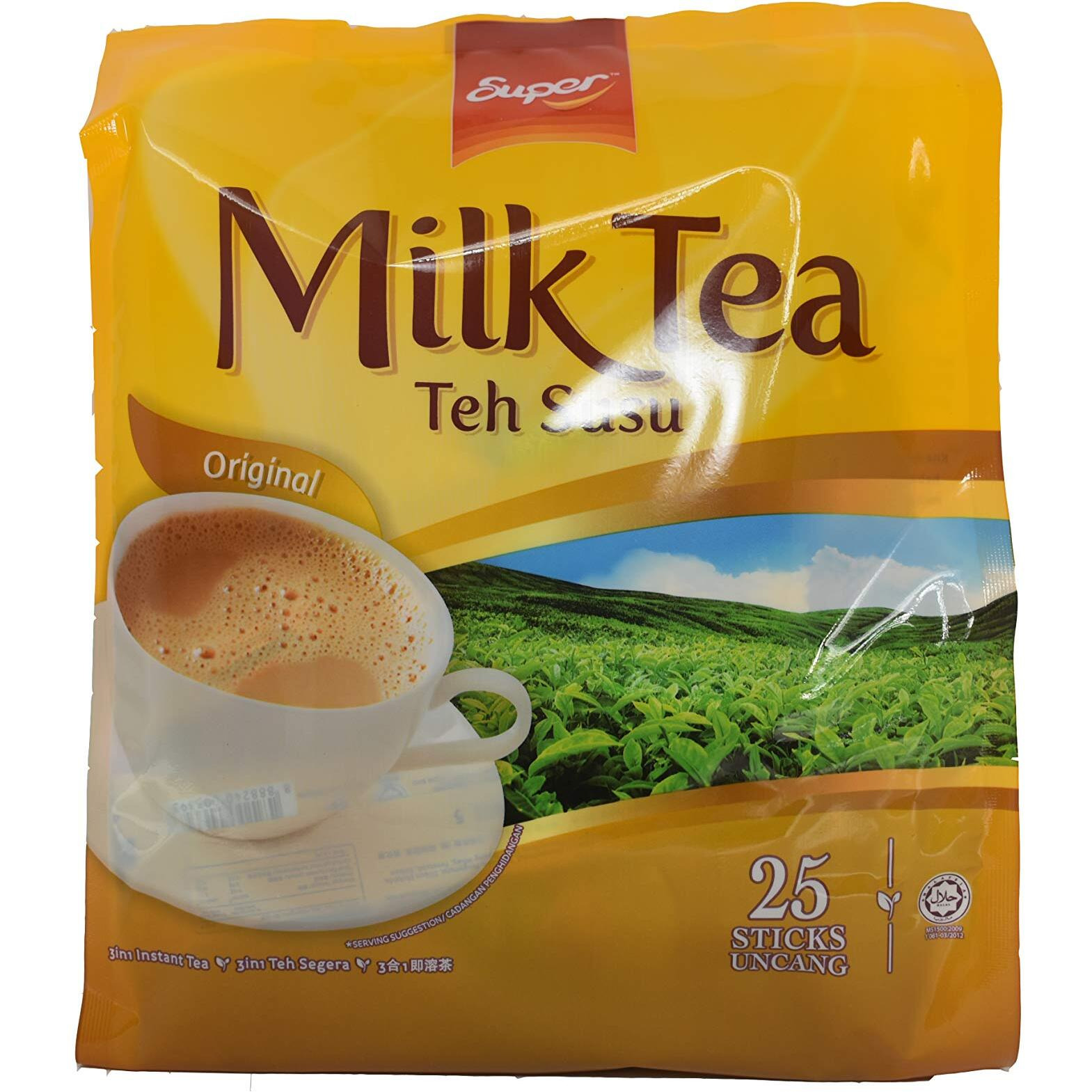 Super Milk Tea Original 2 Packs (Total 50 Sticks)