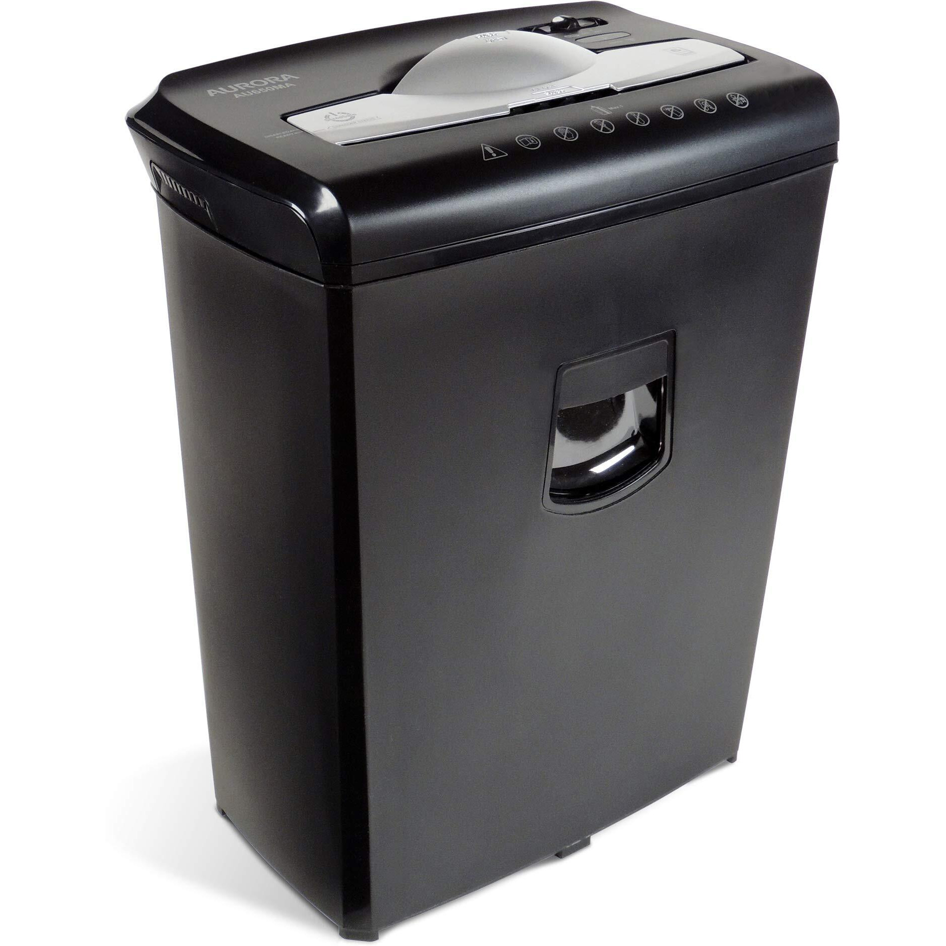 Aurora Au650Ma High-Security 6-Sheet Micro-Cut Paper Credit Card Shredder