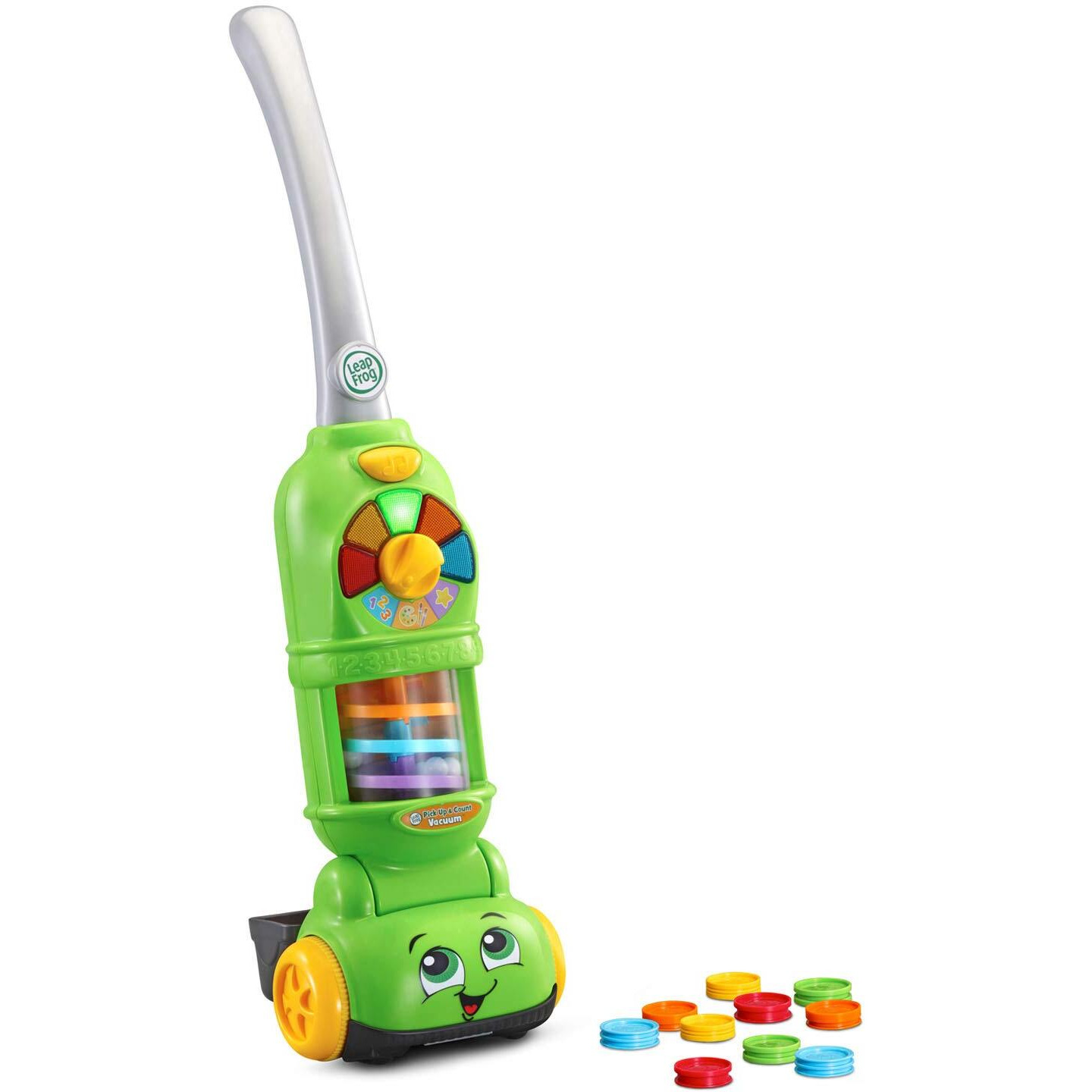 Leapfrog Pick Up And Count Vacuum, Green