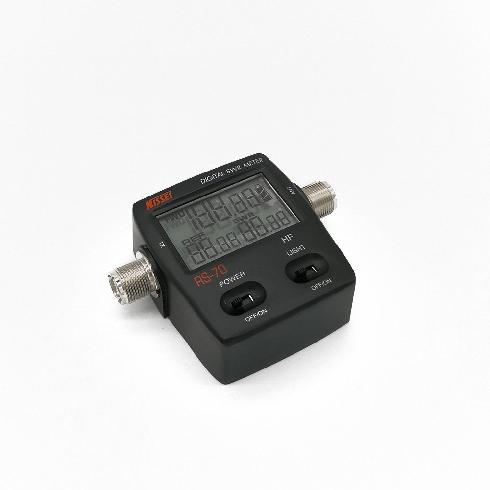 Youmei Rs-70 Digital Swr/Watt Meter Hf 1.6-60Mhz 200W For Two-Way Radio