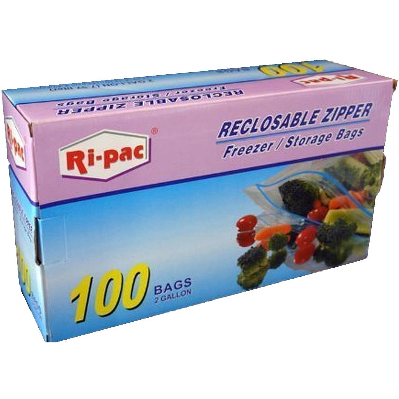 Resealable Plastic Bags, Clear Storage Bag (13 X 16 In, 100 Pack)