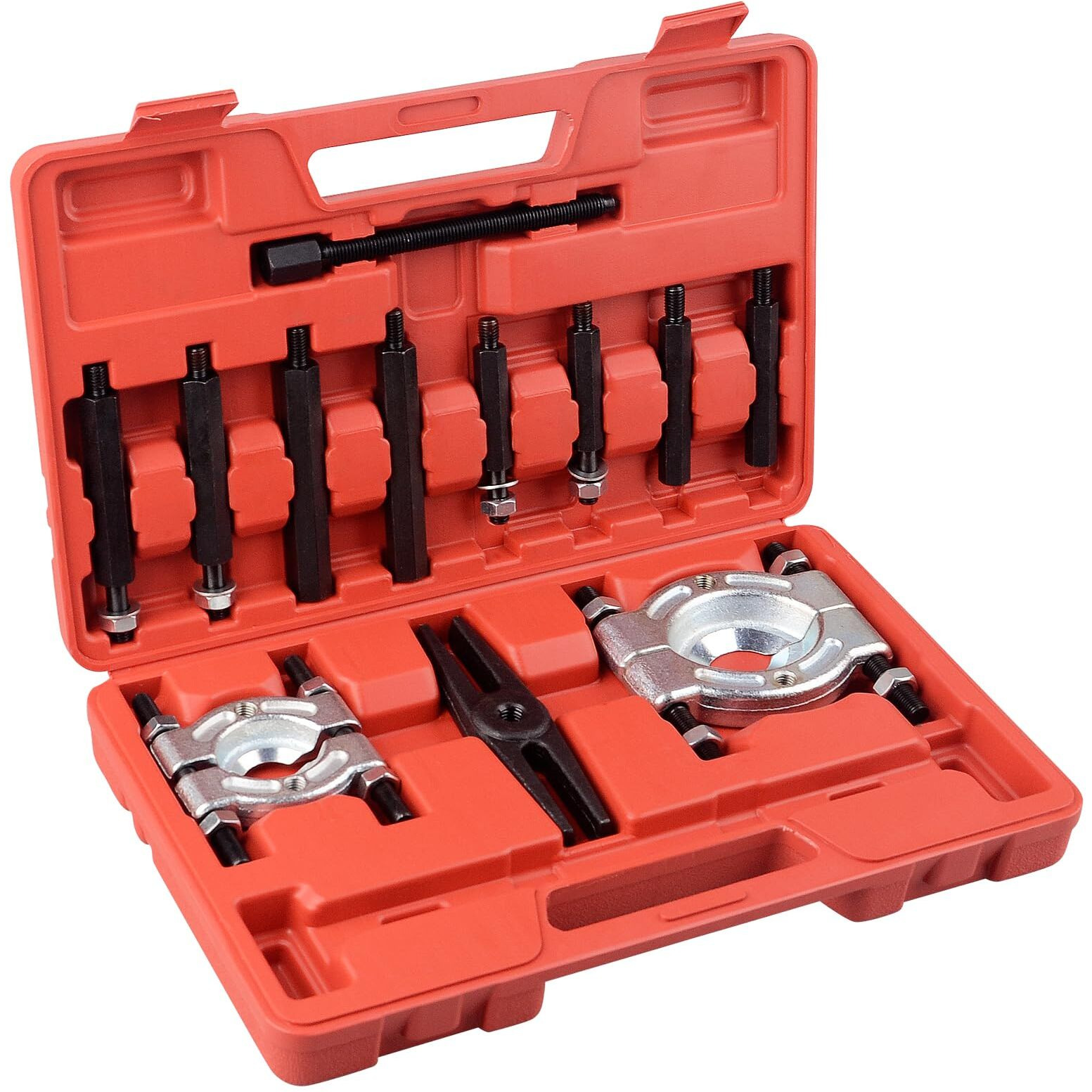 Dayuan 12Pcs Bearing Separator Puller Set, Heavy Duty 5 Ton Capacity 2"" And 3"" Bearings Splitters Puller Kit