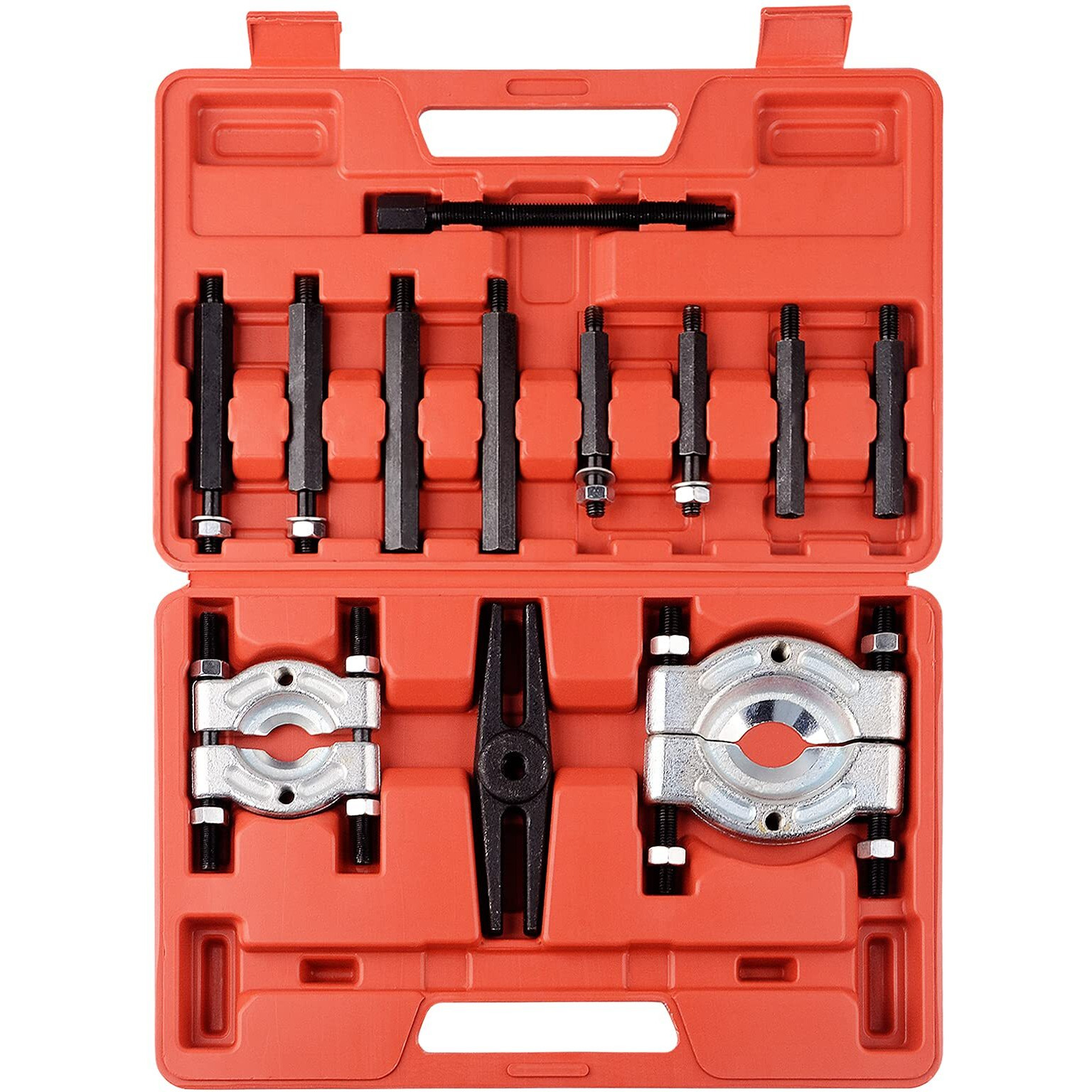 Dayuan 12Pcs Bearing Separator Puller Set, Heavy Duty 5 Ton Capacity 2"" And 3"" Bearings Splitters Puller Kit