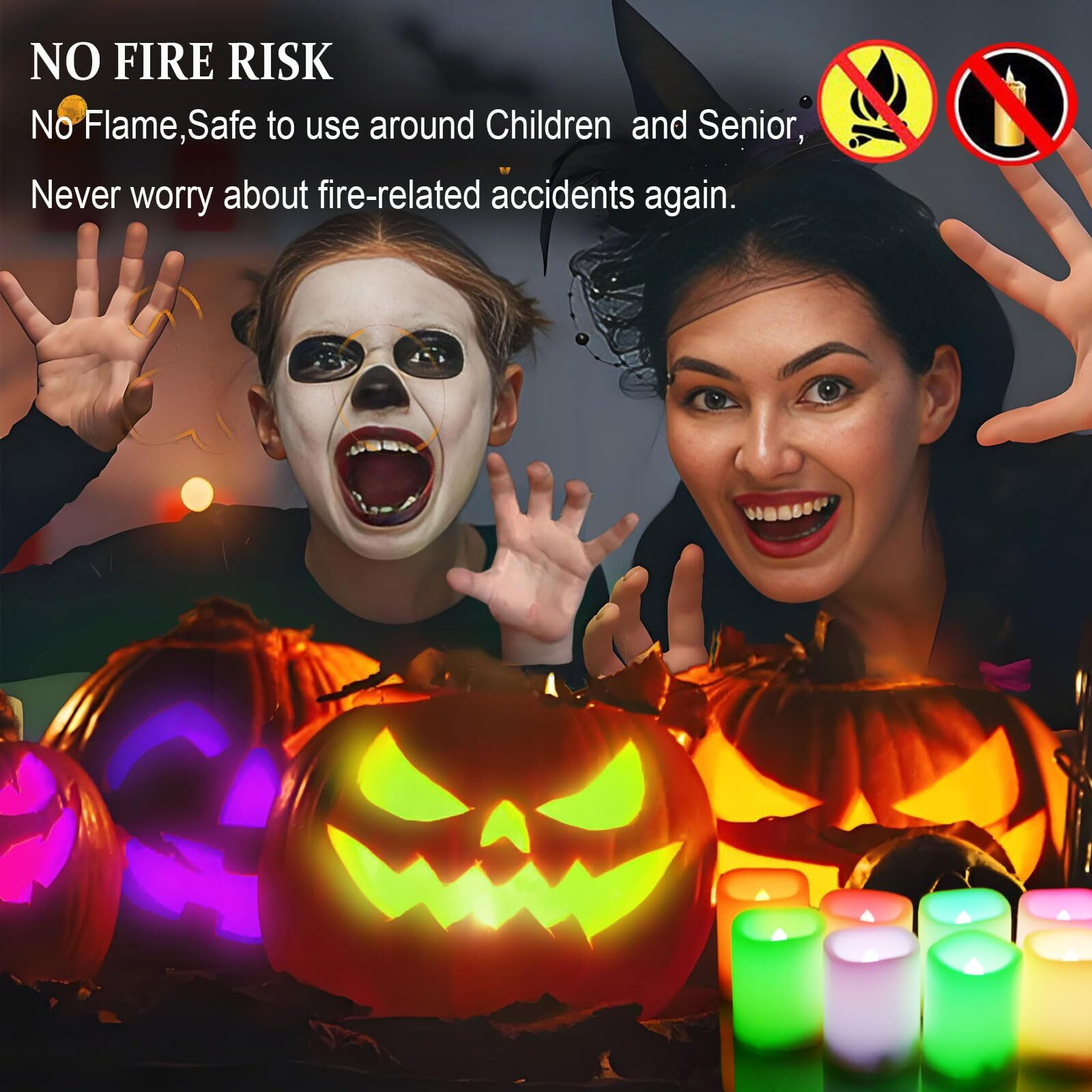 Multi Color Changing Votive Flameless Candles With Remote And Timer - Battery Operated Led Tea Light Candles,Set Of 10 Colored Flickering Candles For Birthday, Wedding, Anniversary Easter Party D  Cor.