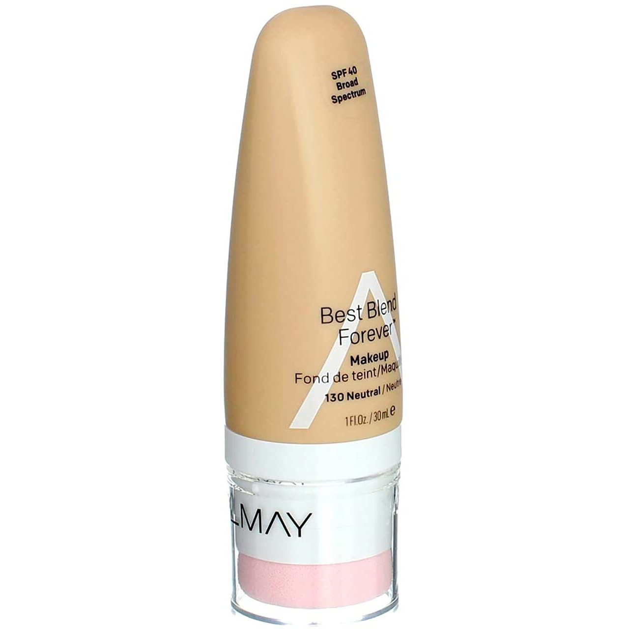 Almay Best Blend Forever Foundation, Neutral, 1 Fl. Oz., Spf 40 Broad Spectrum