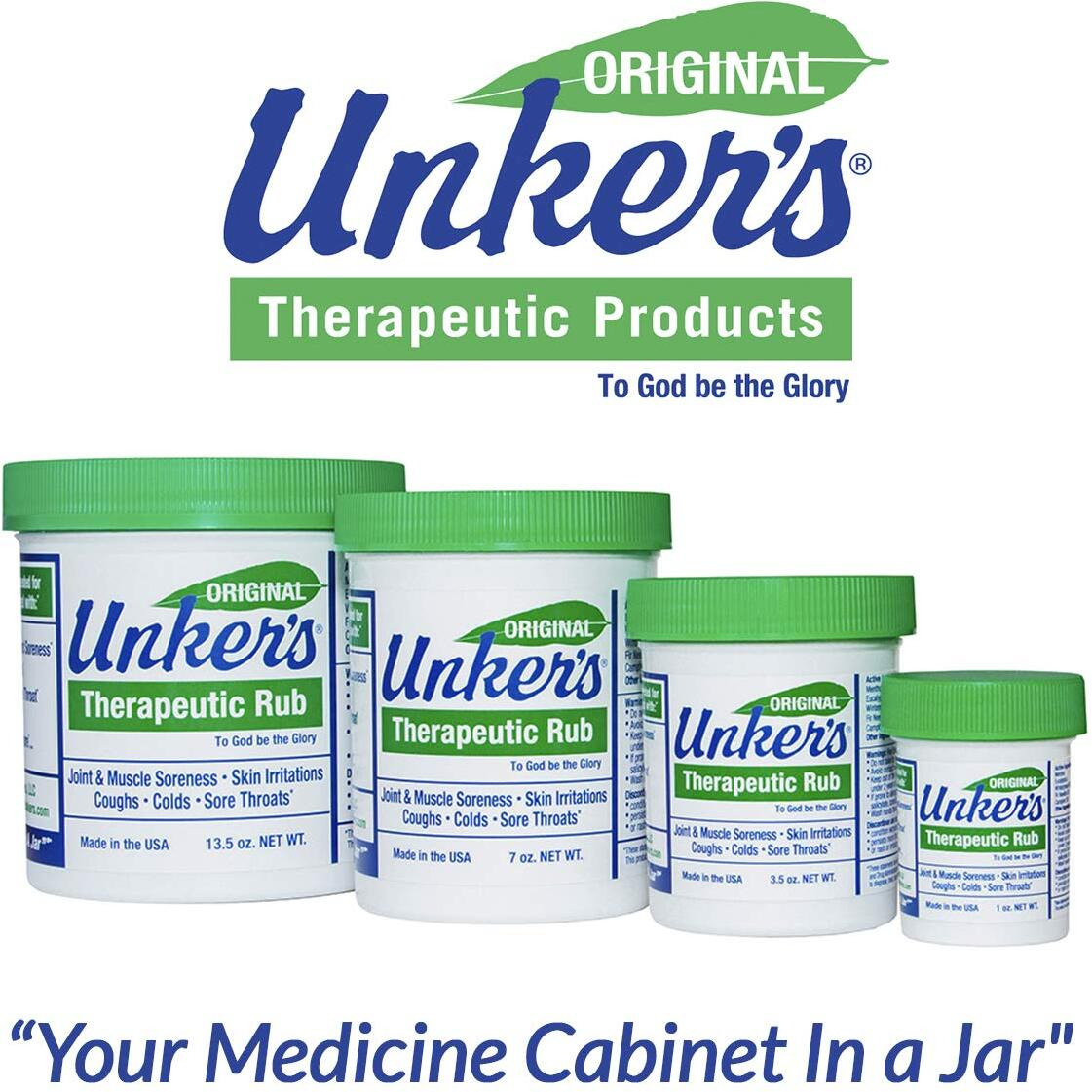 Unker's Unker's Therapeutic Rub 7 Ounces, 7 Ounce