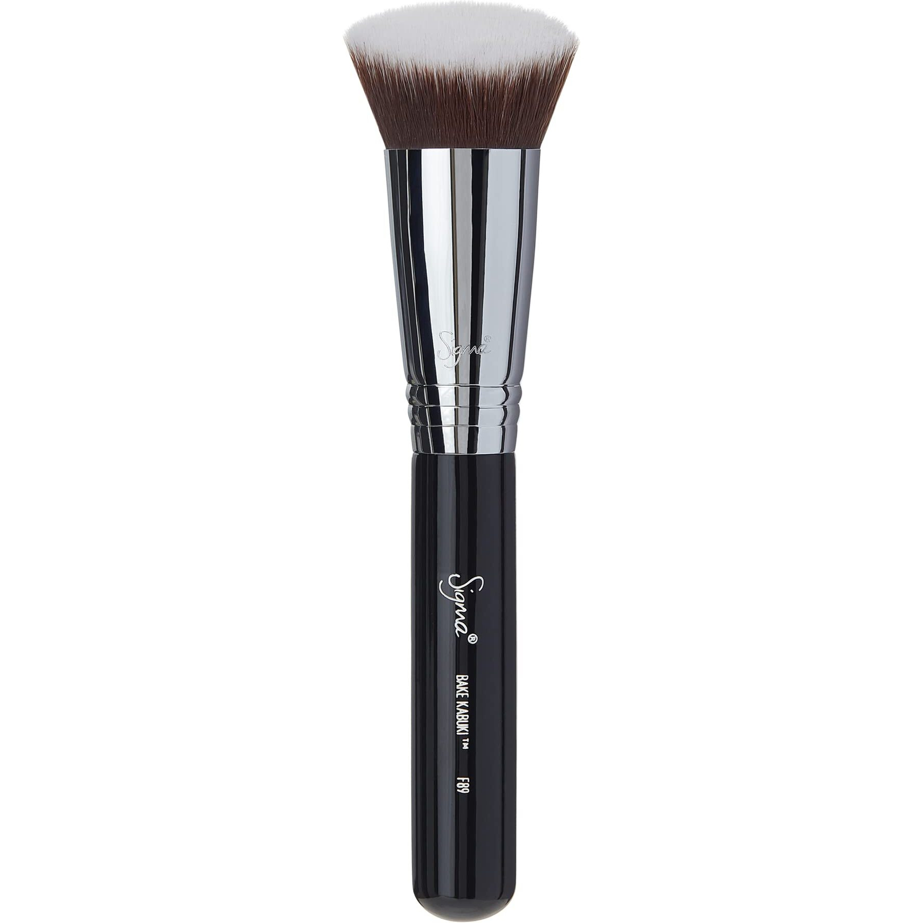 Sigma Beauty F89 Kabuki Brush For Setting Powder - Kabuki Makeup Brush For Baking, Setting Makeup, Loose Mineral Powder - 1.27 Oz