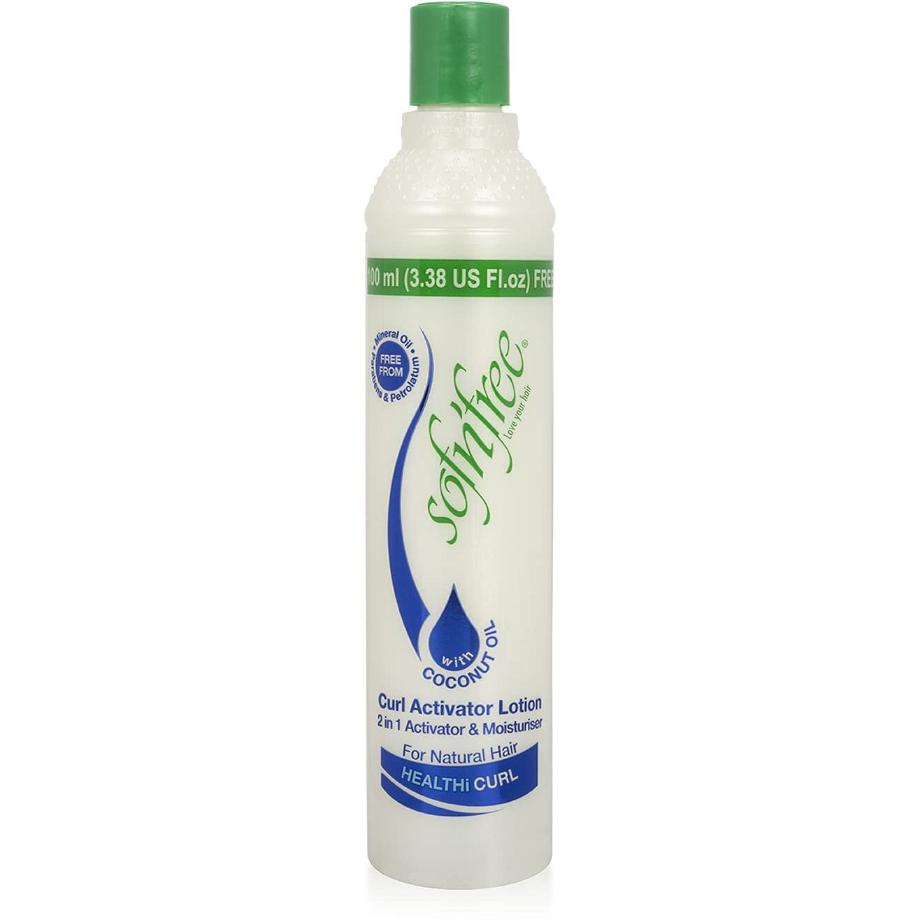 Sofnfree Moisturizer & Curl Activator For Natural Hair, Soft Curls, And Waves 11.83 Fl Oz / 350Ml