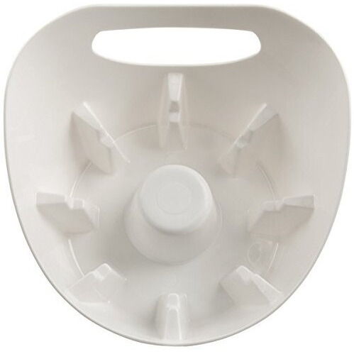 Plumb Craft Universal Plunger Holder Drip Tray, White (1 Pack)