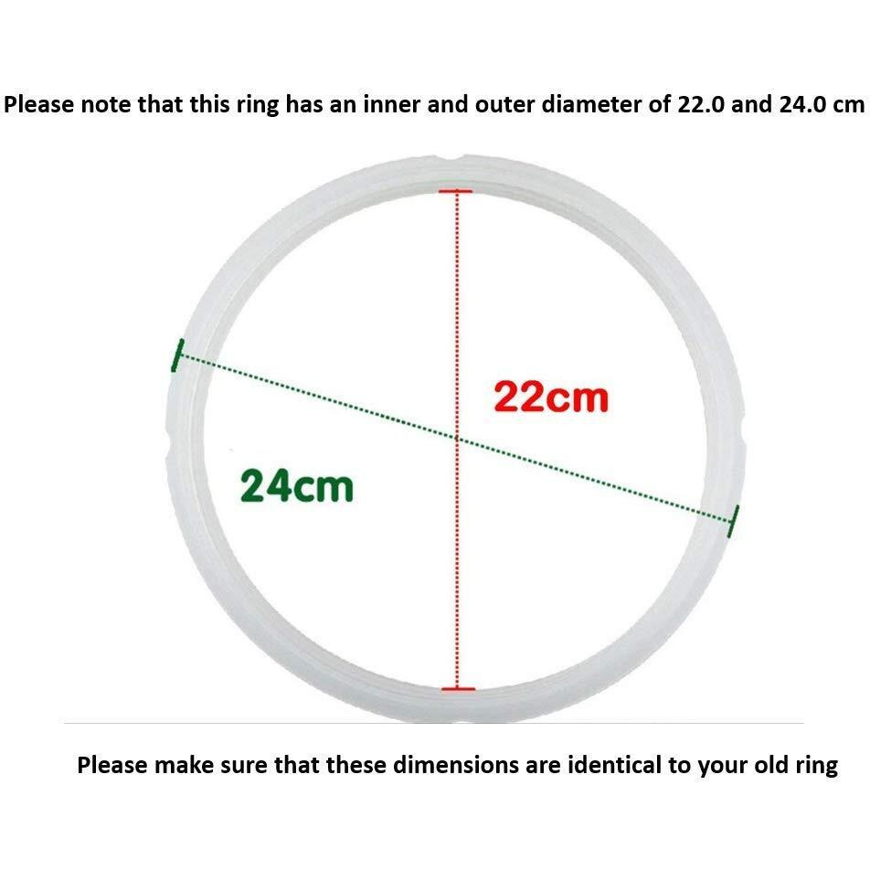 "&quotGjs Gourmet Rubber Gasket Compatible With All 5 & 6 Quart Power Cooker Xl Ppc770, Ppc770-1, Ppc771, Pro, Wal1, Wal2 And Ybd60-100"". This Gasket Is Not Created Or Sold By Power Cooker.