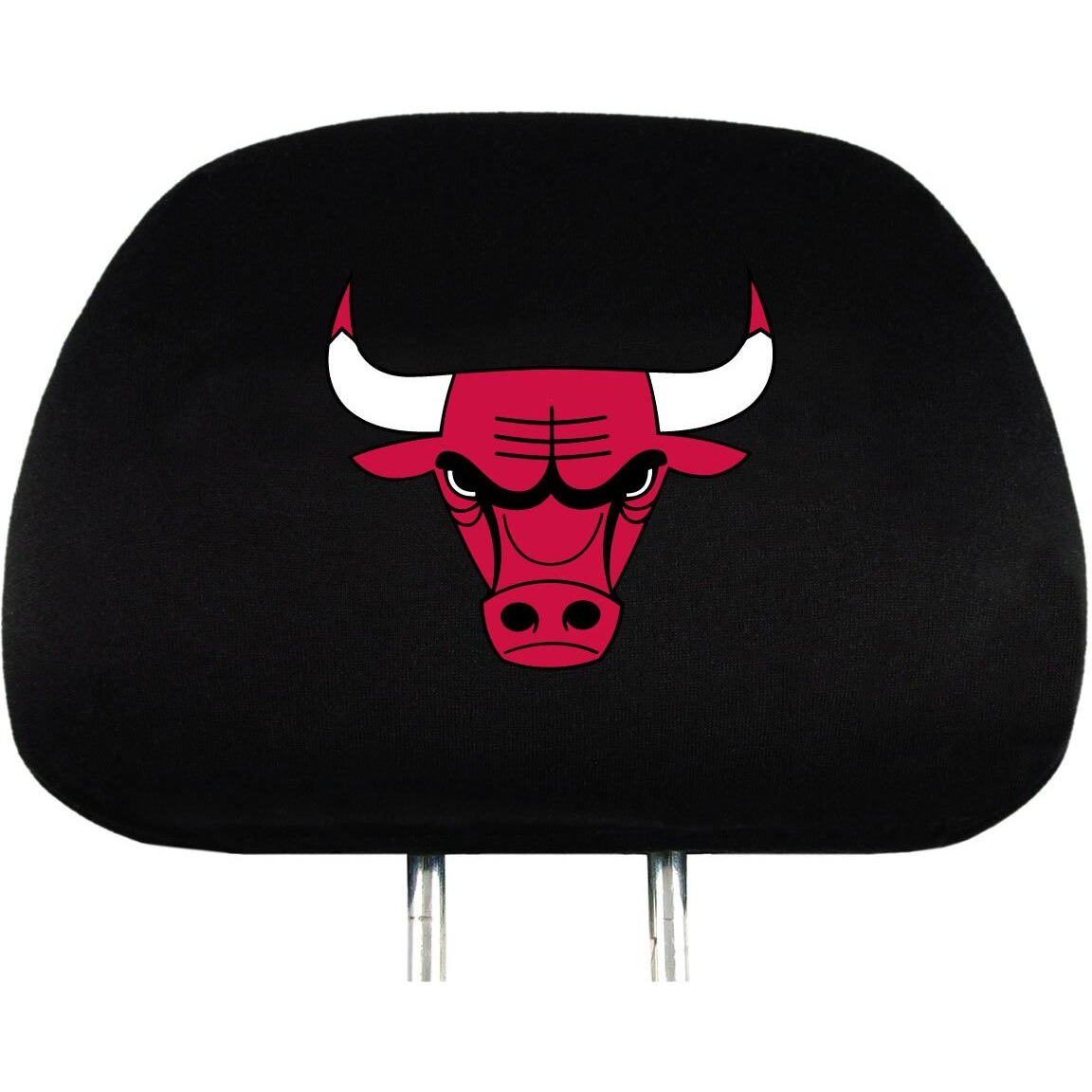 Nba Chicago Bulls Head Rest Covers, 2-Pack