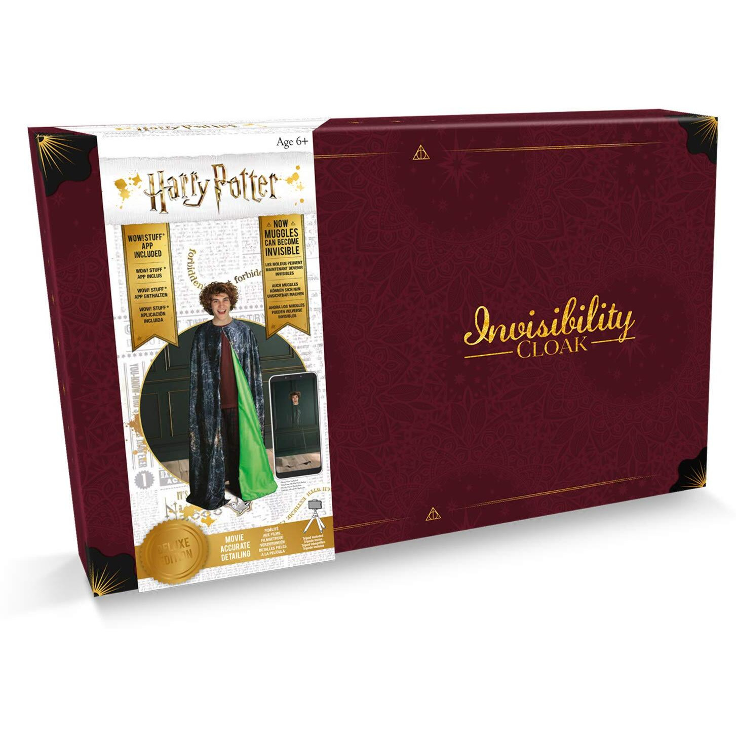 Wow Pods Harry Potter Invisibility Cloak Deluxe Version