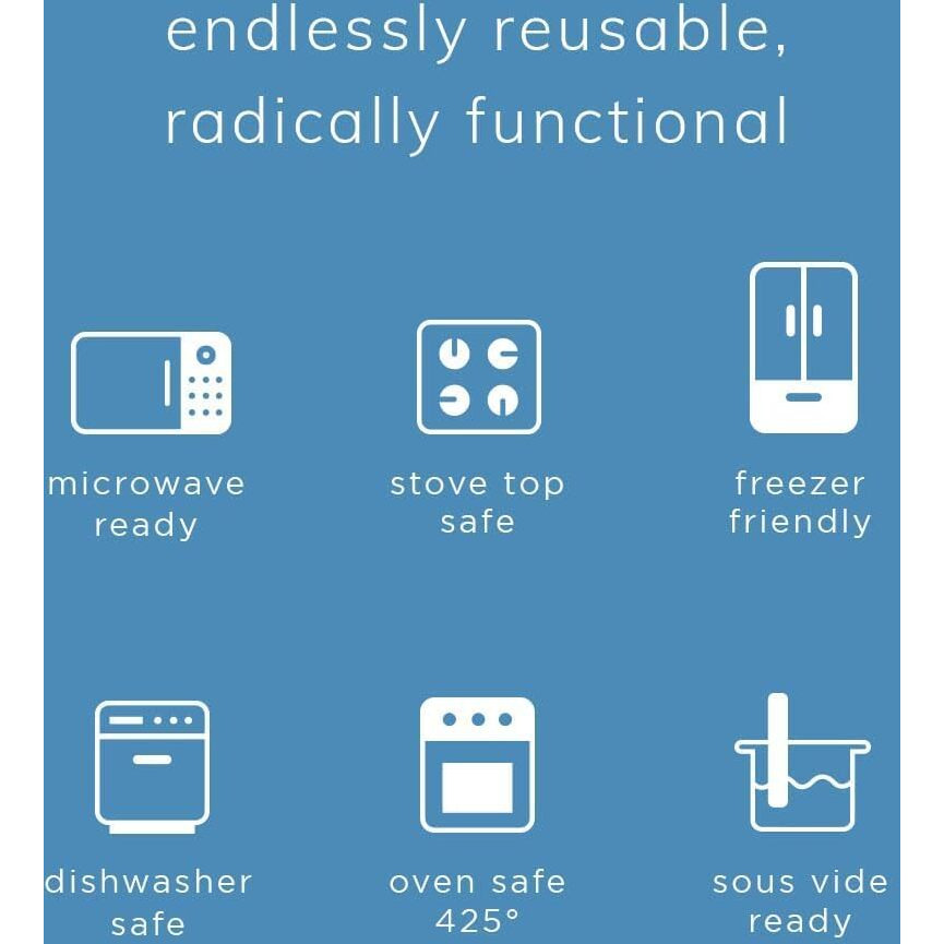 Stasher Platinum Silicone Food Grade Reusable Storage Bag, Clear (1/2 Gallon) | Reduce Single-Use Plastic | Cook, Store, Sous Vide, Or Freeze | Leakproof, Dishwasher-Safe, Eco-Friendly | 64 Oz