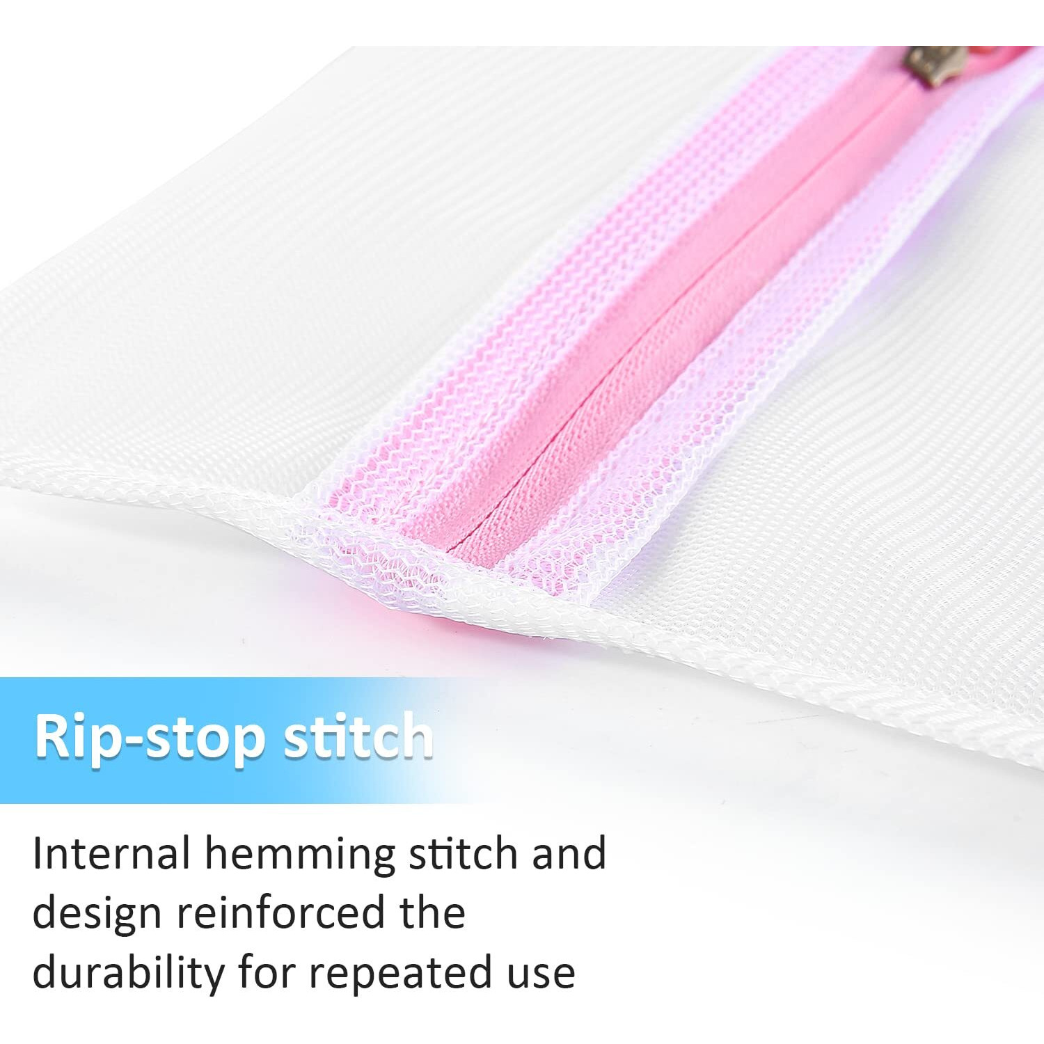 Gogooda 7Pcs Mesh Laundry Bags For Delicates With Premium Zipper, Travel Storage Organize Bag, Clothing Washing Bags For Laundry, Blouse, Bra, Hosiery, Stocking, Underwear, Lingerie