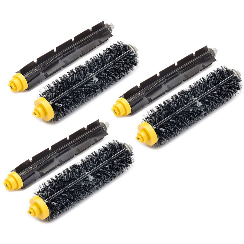 Neutop Replacement Bristle & Flexible Beater Brush Compatible With Irobot Roomba 600 And 700 Series 614 618 630 635 640 645 650 652 655 660 665 670 671 675 680 690 692 694 695 760 770 780 790, 3-Pack.