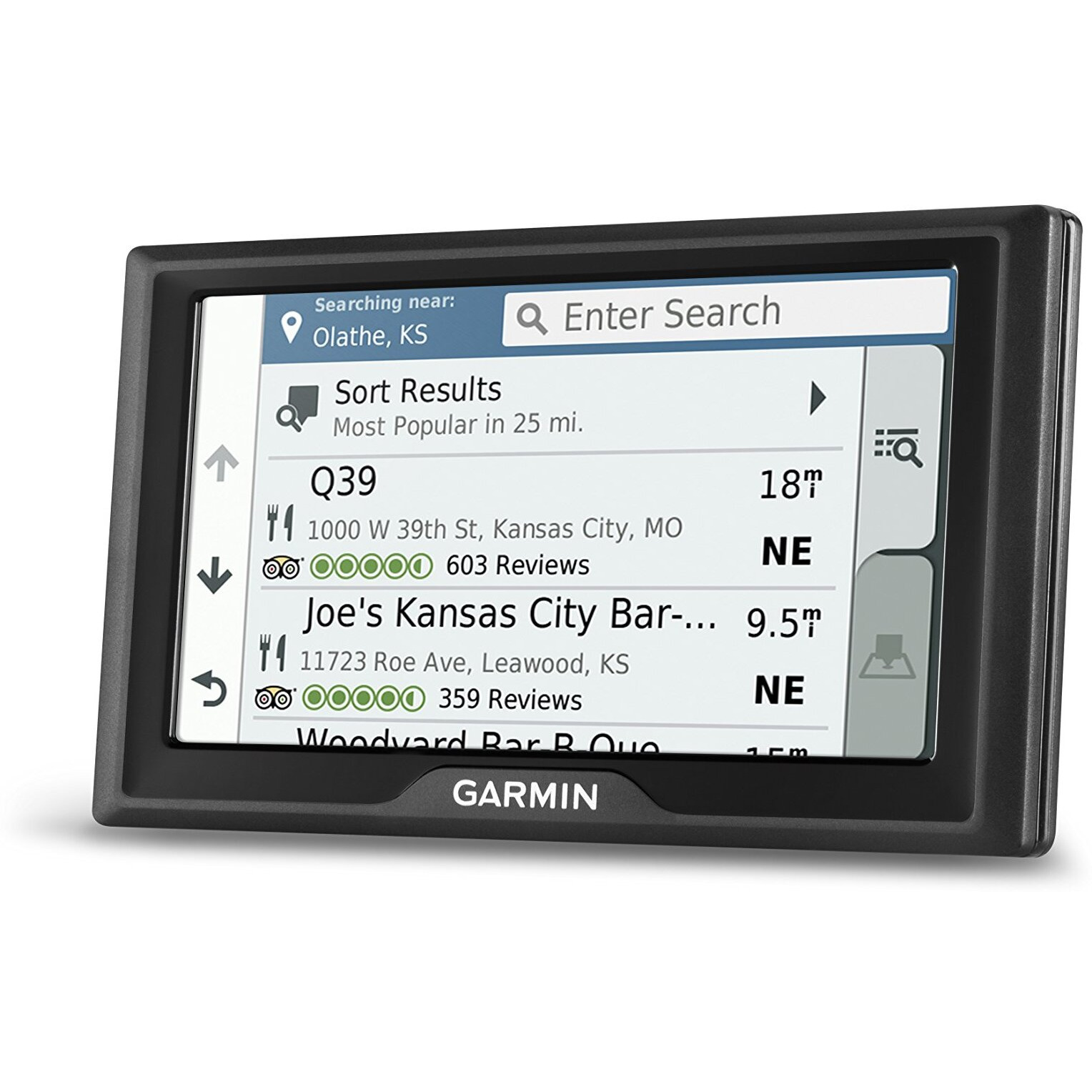 Garmin Drive 61 Usa Lm Gps Navigator System With Lifetime Maps, Spoken Turn-By-Turn Directions, Direct Access, Driver Alerts, Tripadvisor And Foursquare Data