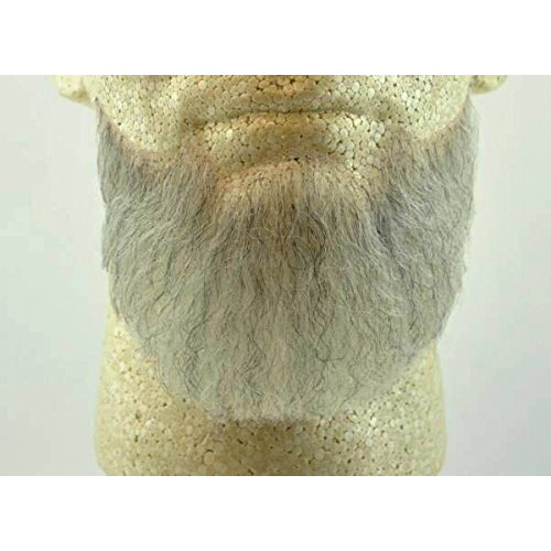 Full Chin Beard Light Grey W/ Spirit Gum - Realistic Perfect For Theater And Stage - Reusable 2023