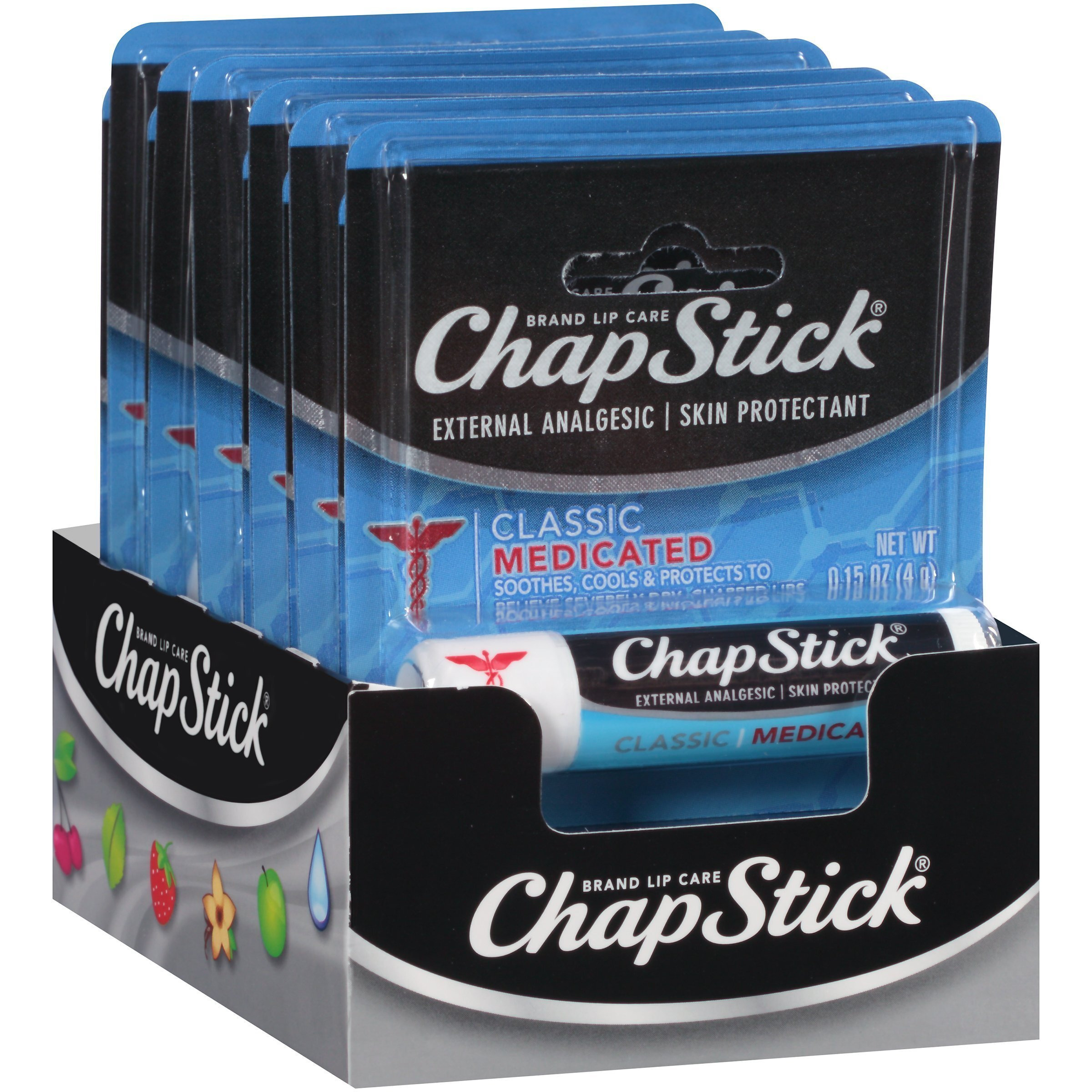 Chapstick Classic Medicated External Analgesic & Skin Protectant Stick