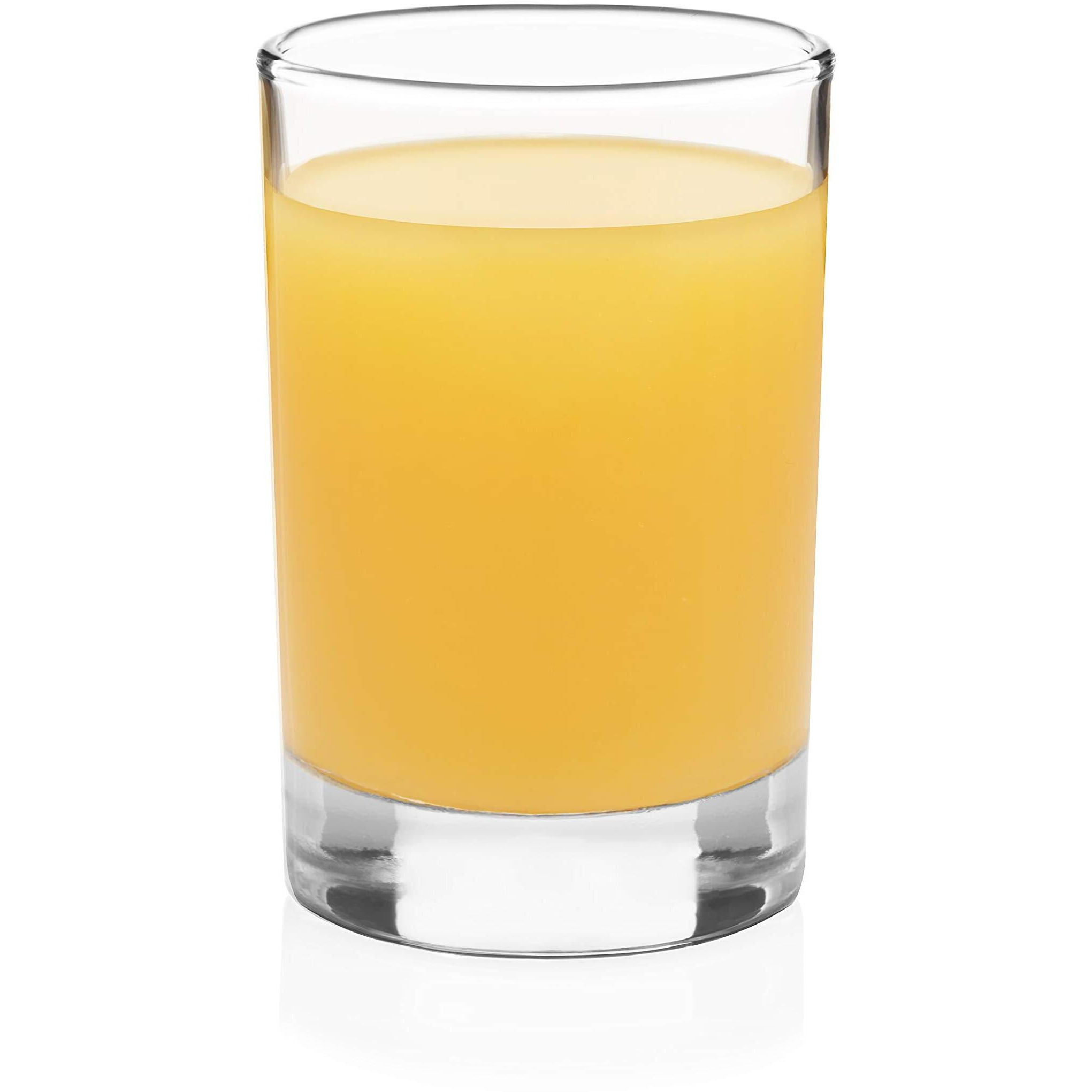 Libbey Heavy Base Juice Glasses, Set Of 4, 5.5 Fluid Ounces