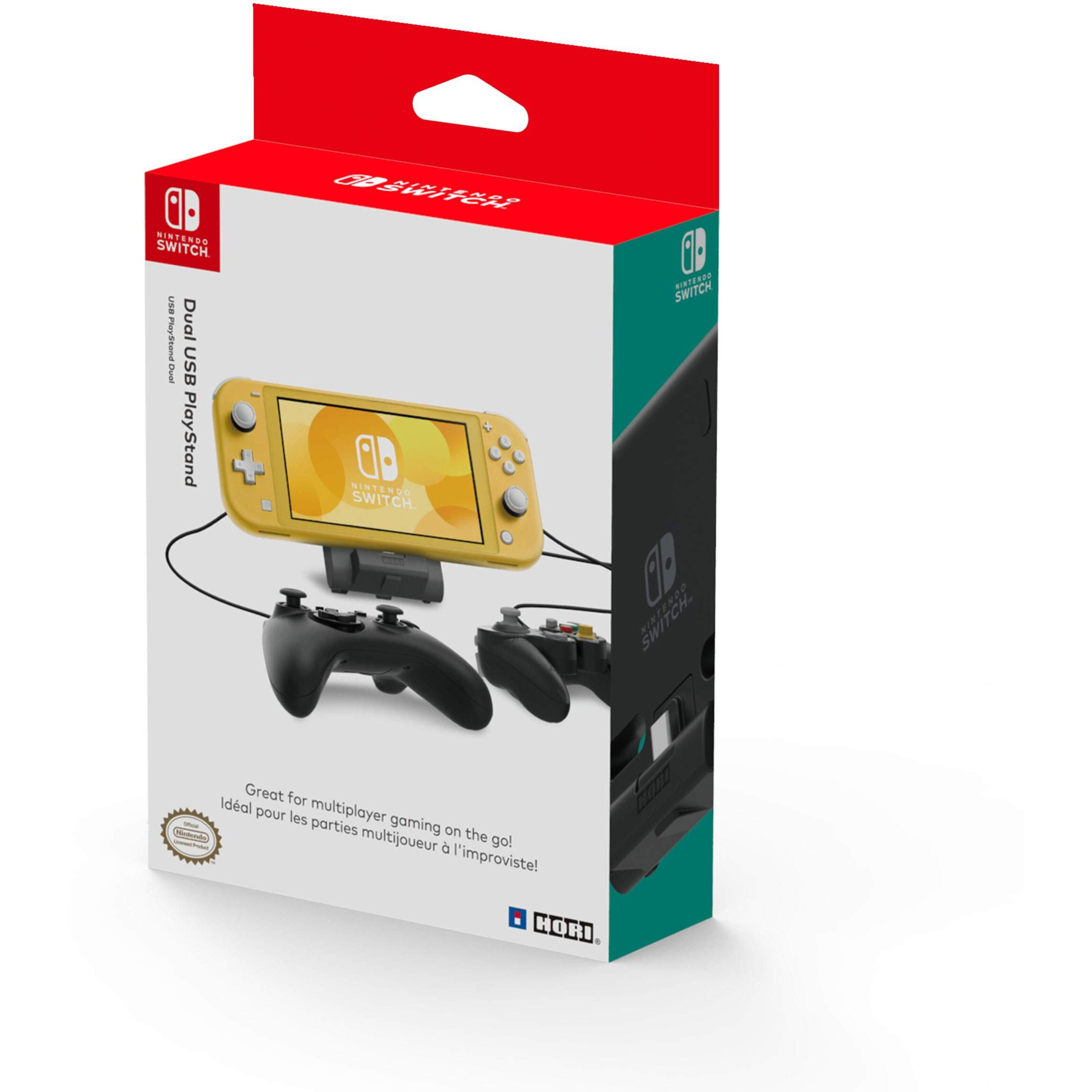 Nintendo Switch Dual Usb Playstand By Hori - Officially Licensed By Nintendo
