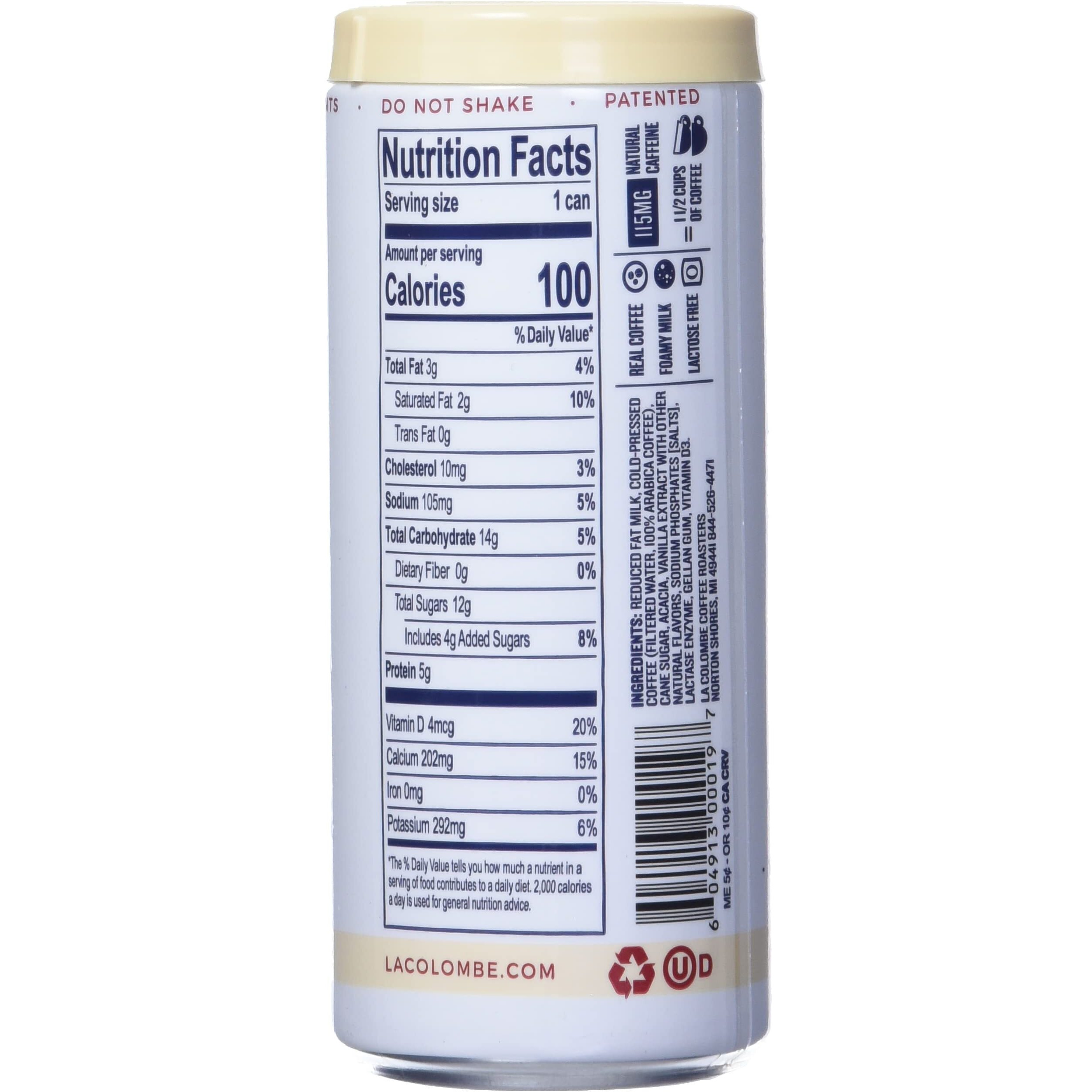 La Colombe Draft Latte Cold-Pressed Espresso Variety 9 Oz Can (Mocha/Triple Shot/Vanilla, 12-Pack)