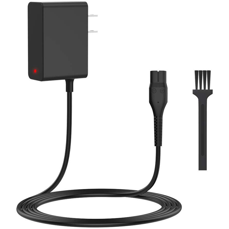 For Philips One Blade Qp2520 Charger For Mg3740 Norelco Oneblade A00390 Power Cord, Replacement Phillips Razor Qp2620, Qg3330, Mg5700 Charging Cable (Brush, Ndicator Light)