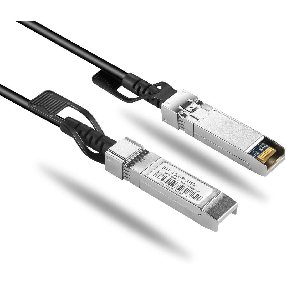 Wiitek 10G Sfp+ Dac Cable 0.5M, 10Gbase-Cu Sfp+ Direct Attach Cable, Sfp Patch Cable Compatible For Cisco Sfp-H10Gb-Cu0.5M, Meraki, Ubiquiti Uacc-Dac-Sfp10-0.5M, Mikrotik, Netgear And More