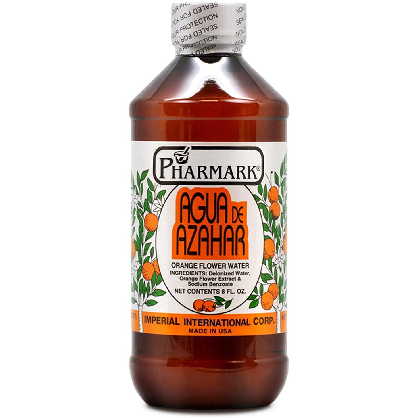 Pharmar Agua De Azahar Flower-Blossom Water, 8 Fluid Ounce