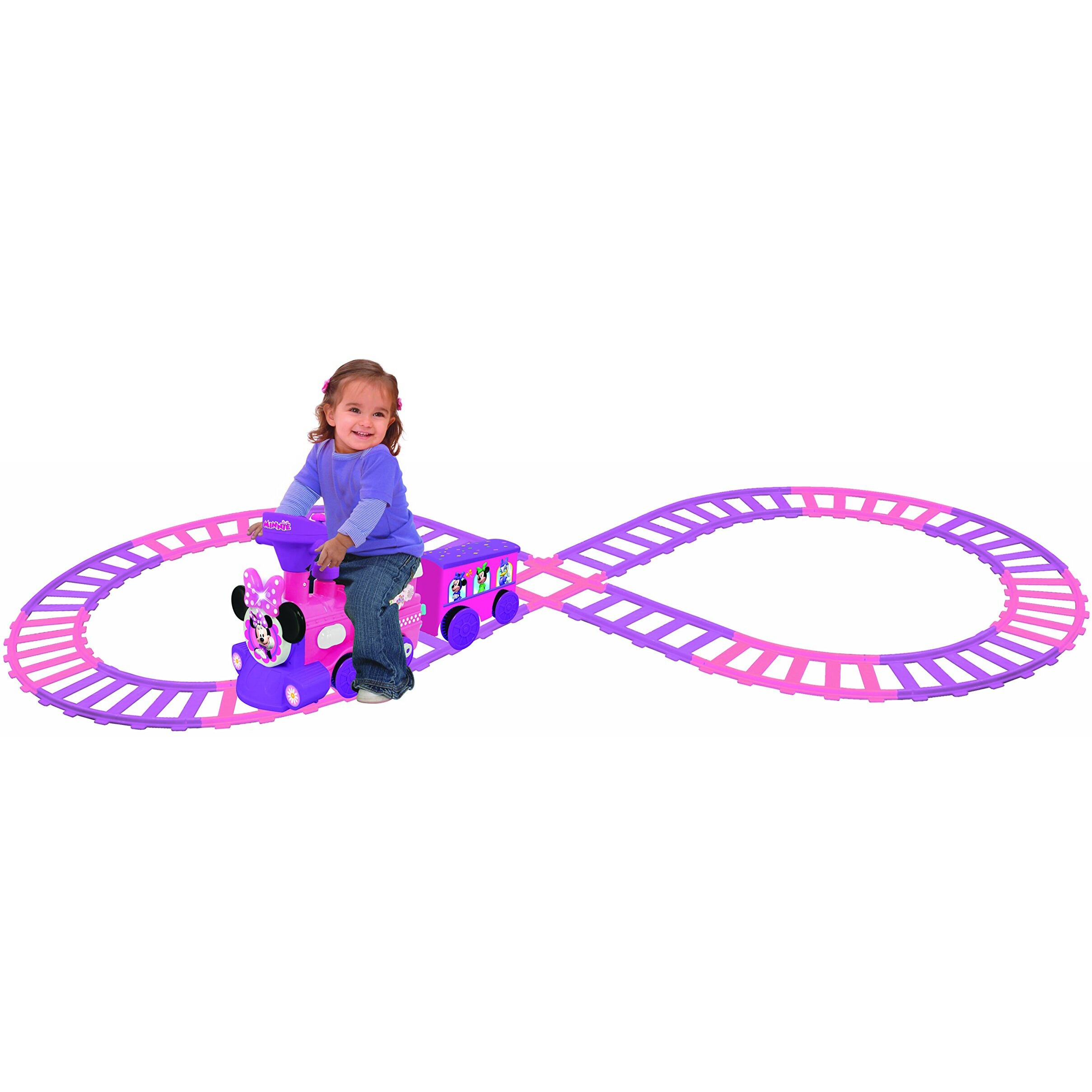 Kiddieland Minnie Ride-On Train With Caboose And Track Large