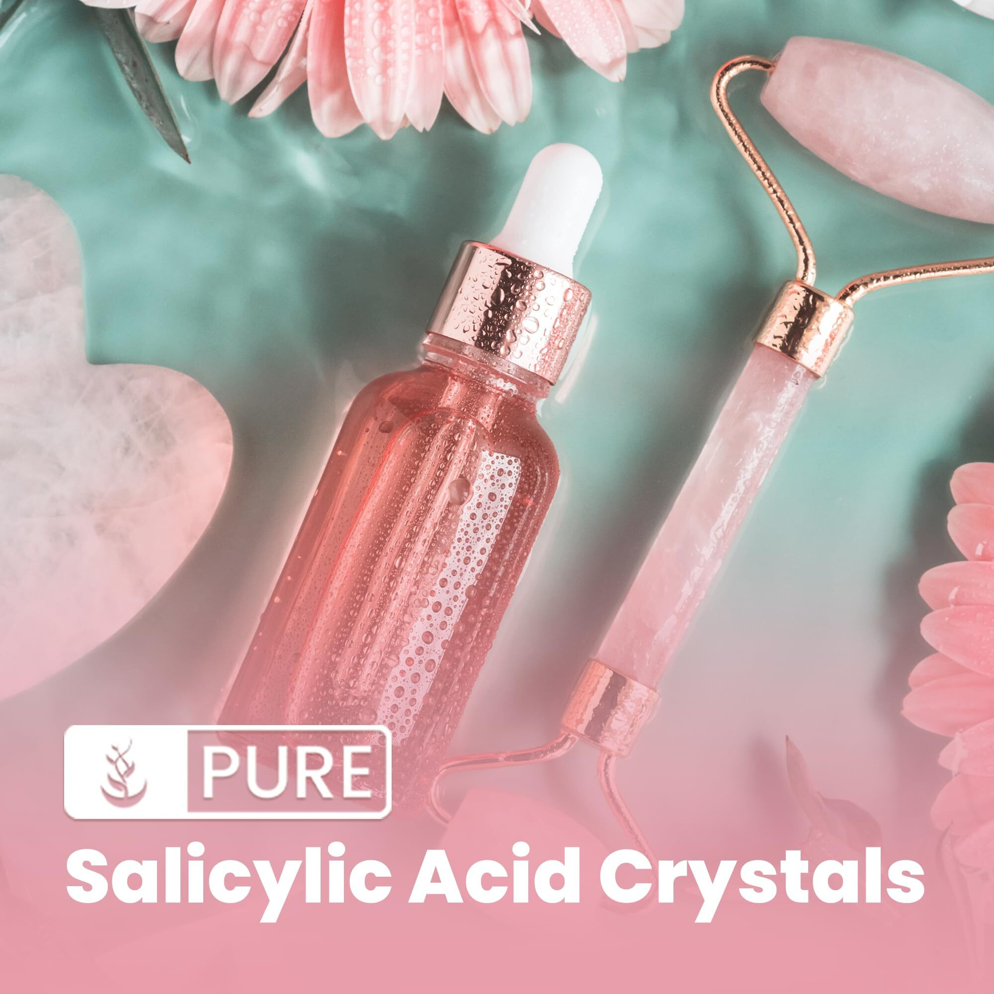 Pure Original Ingredients Salicylic Acid Crystals (4 Oz) 2-Hydroxybenzoic Acid, Always Pure, No Fillers Or Additives