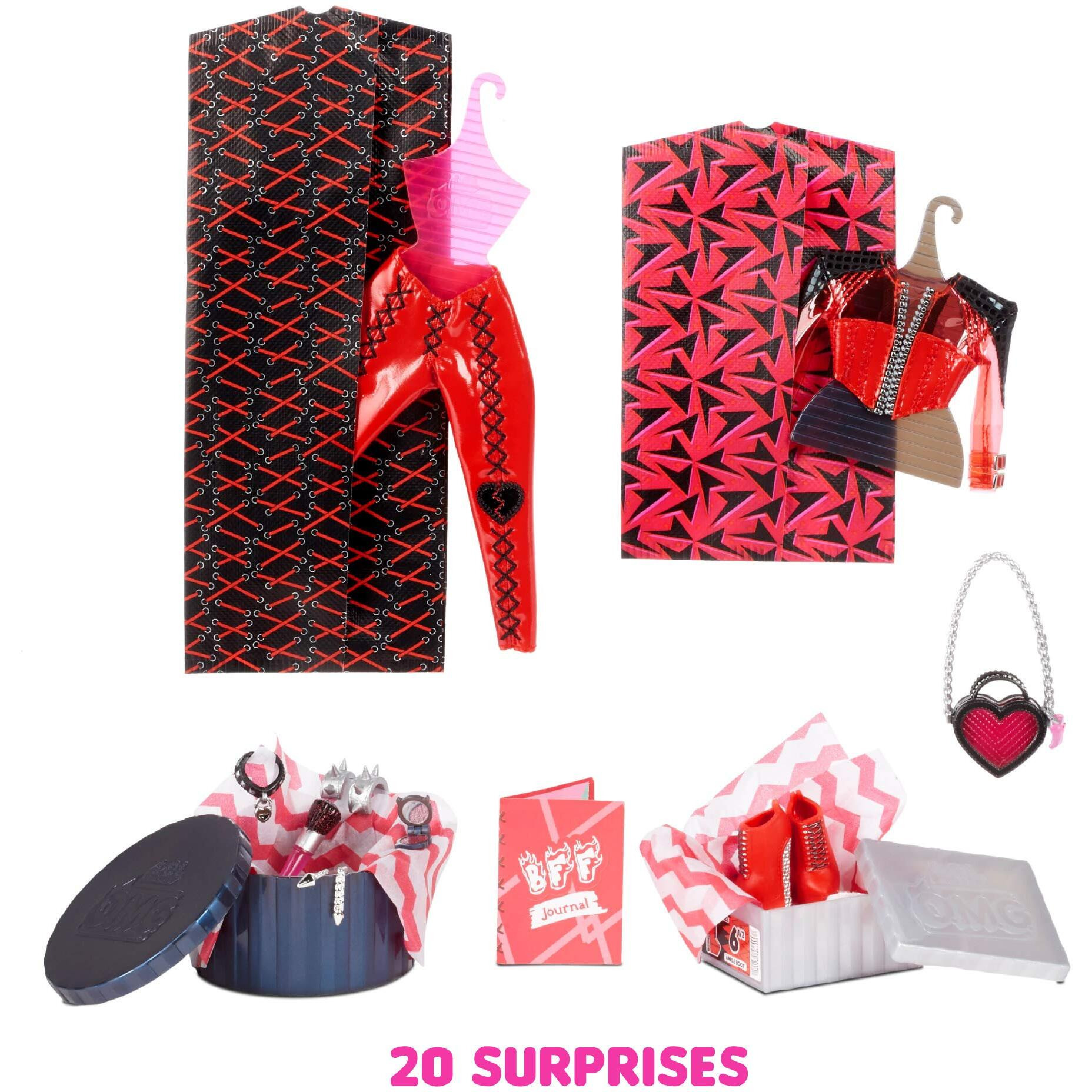 L.O.L. Surprise Omg Spicy Babe Fashion - Dress Up Doll Set With 20 Surprises For Girls And Kids 4+