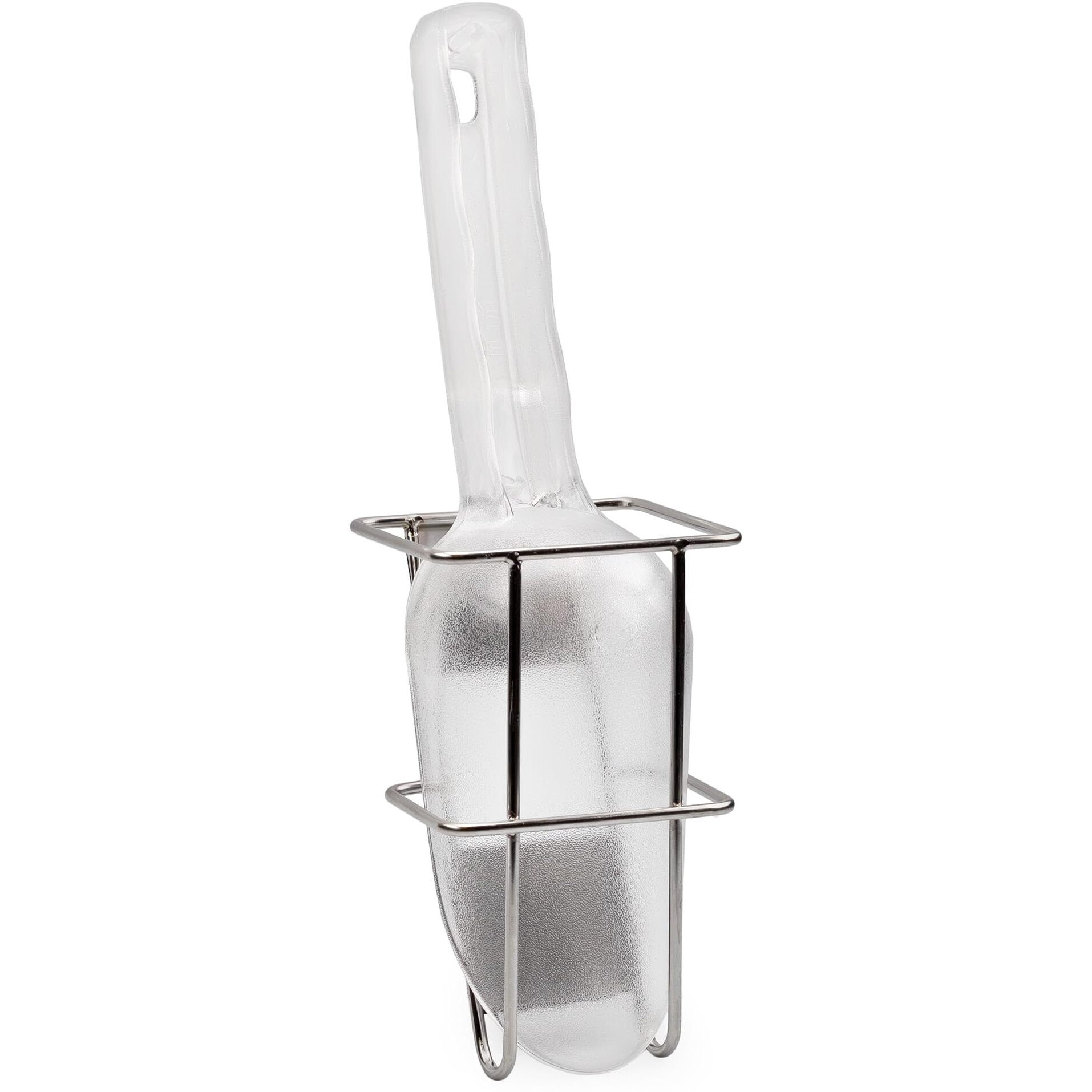 Darware Ice Maker Scoop W/Holder (2-Piece Set) Scooper Accessory For Counter Top Ice Makers And Machines