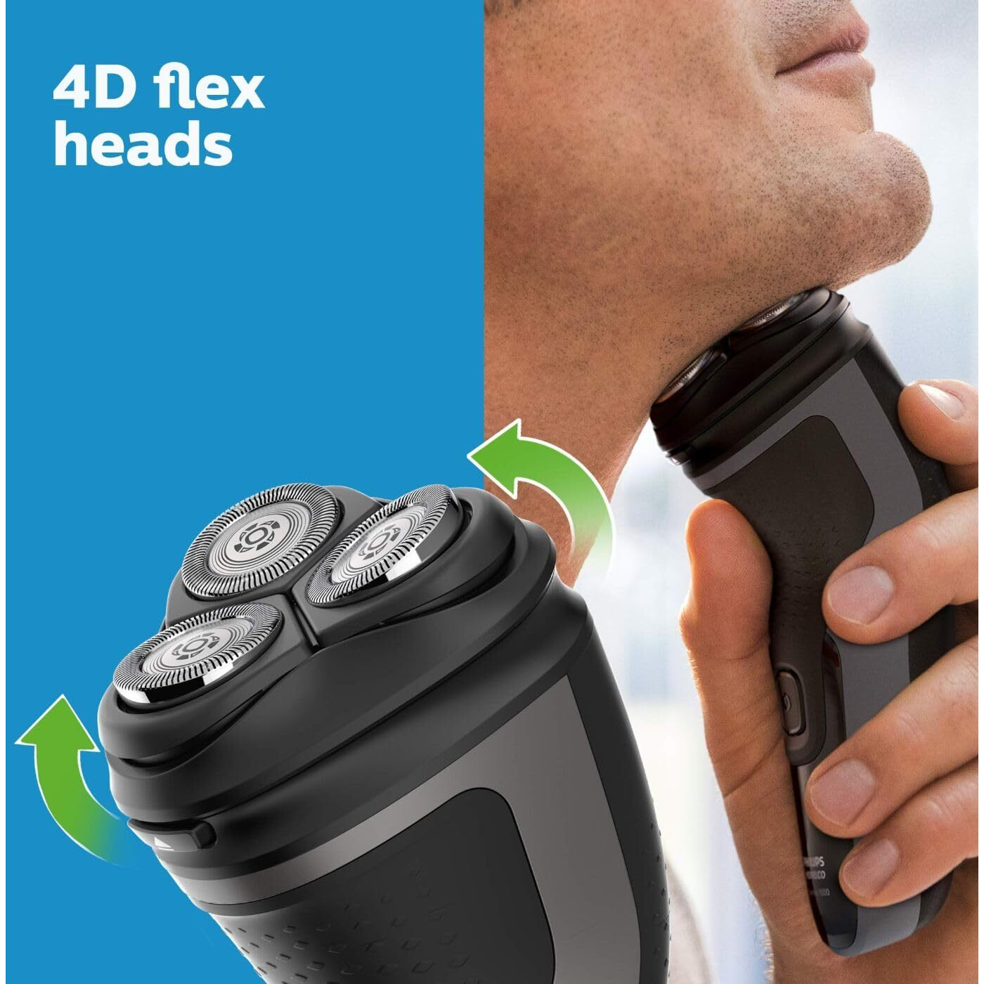 Philips Norelco Shaver 2300 Rechargeable Electric Shaver With Popup Trimmer, S1211/81