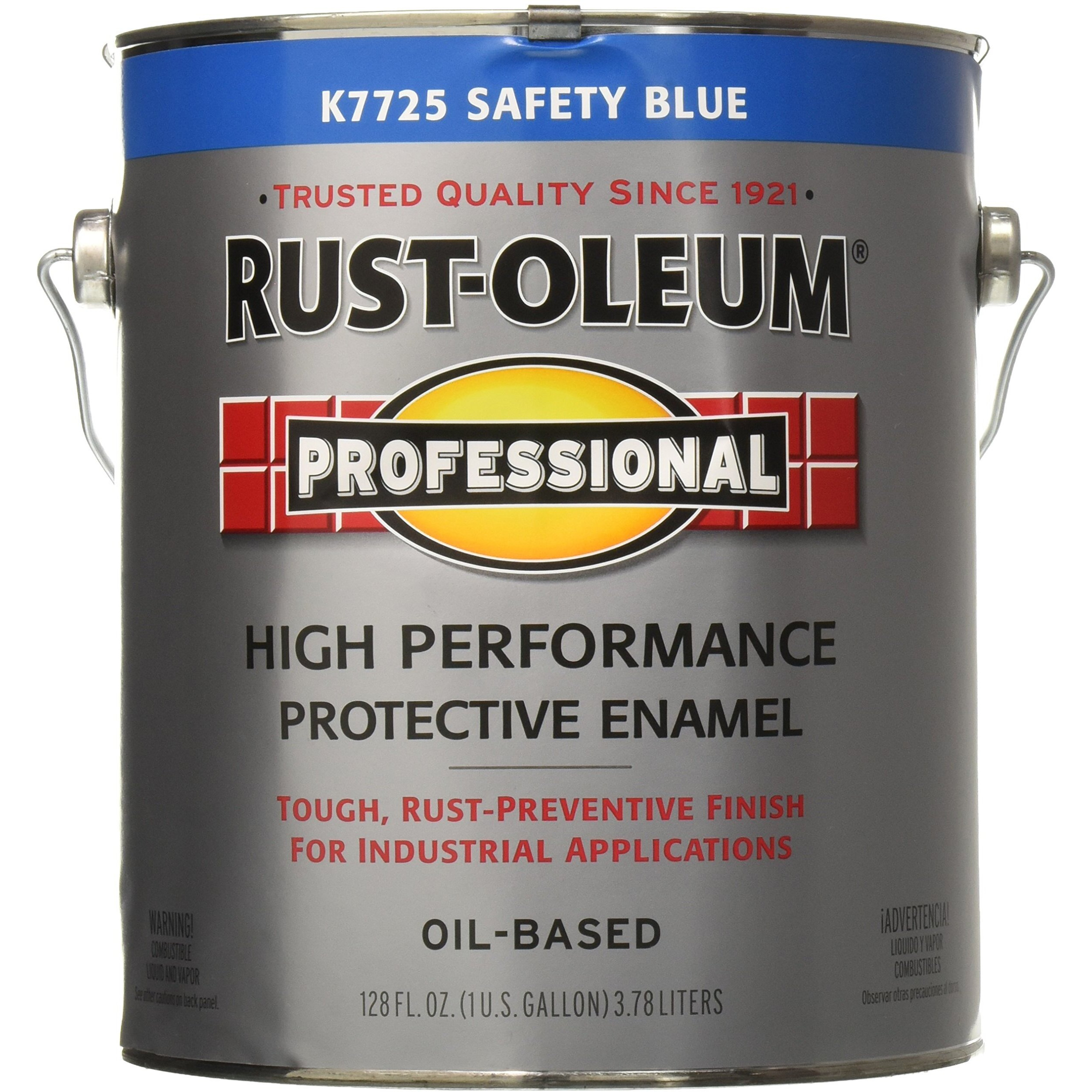 Rust-Oleum K7725402 Voc Safety Blue Enamel, 12 Fl Oz (Pack Of 1)
