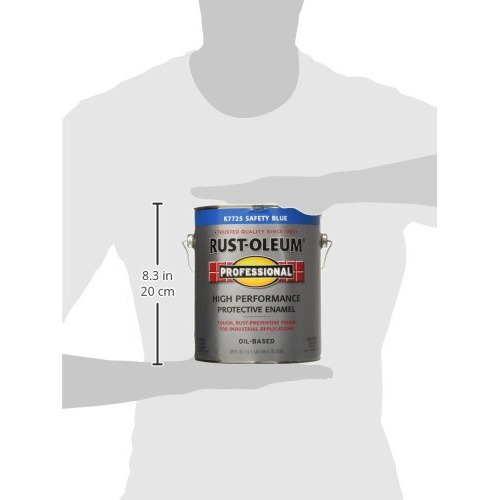 Rust-Oleum K7725402 Voc Safety Blue Enamel, 12 Fl Oz (Pack Of 1)