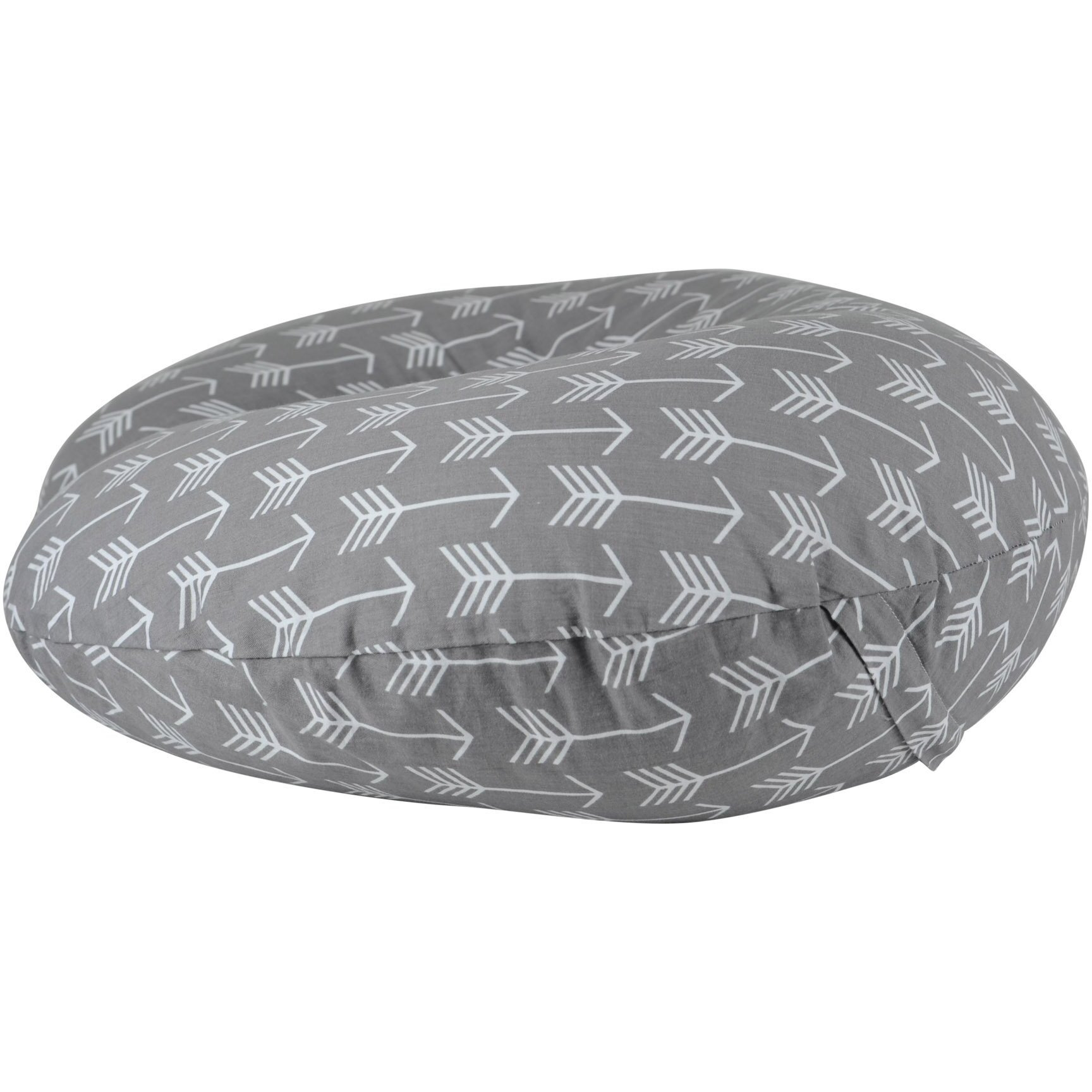 Adorology Nursing Pillow Slipcover, Gray Arrow Design, Maternity Breastfeeding Newborn Infant Feeding Cushion Cover Case, Baby Shower For New Moms