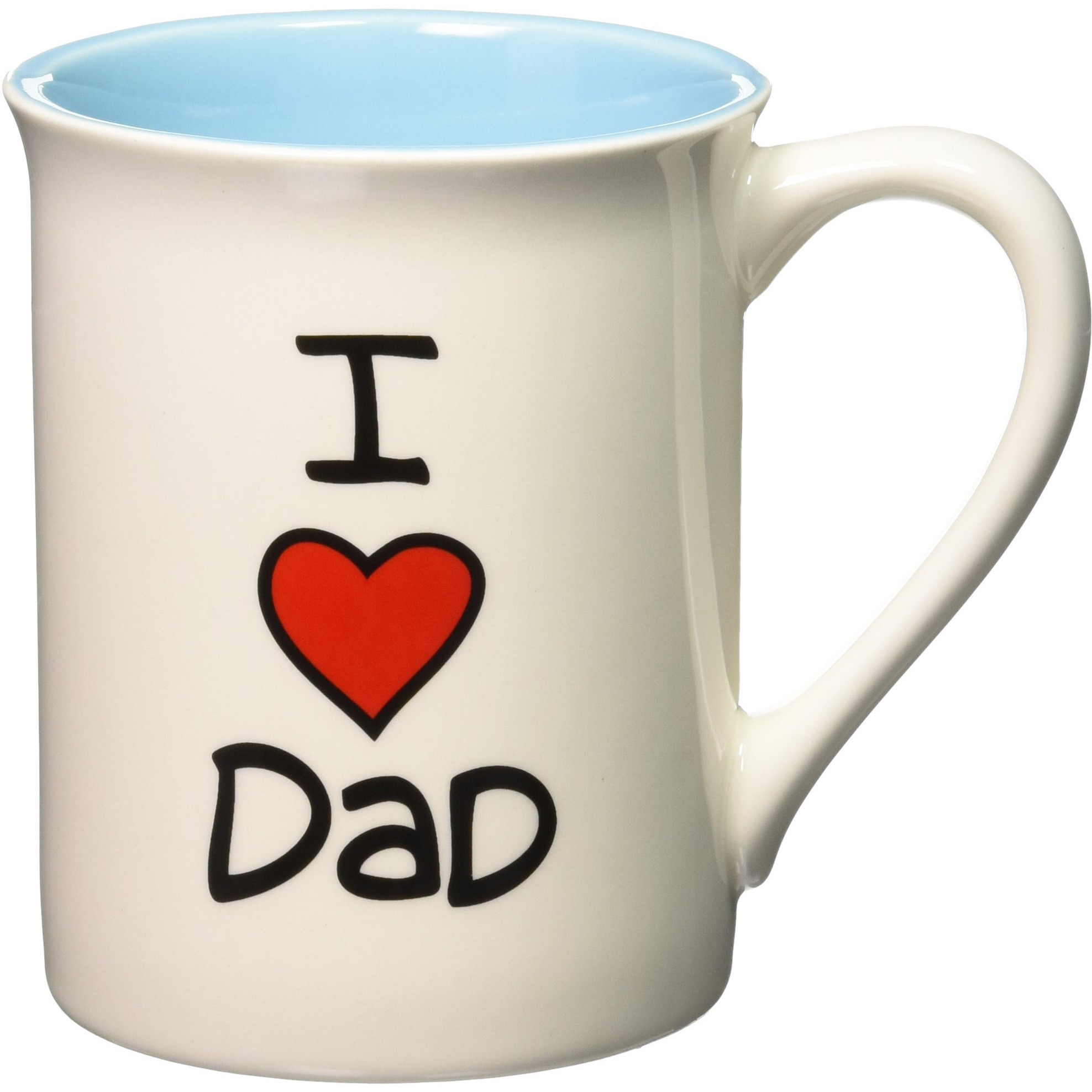 Our Name Is Mud I Heart Dad    Stoneware Mug, 16 Oz.