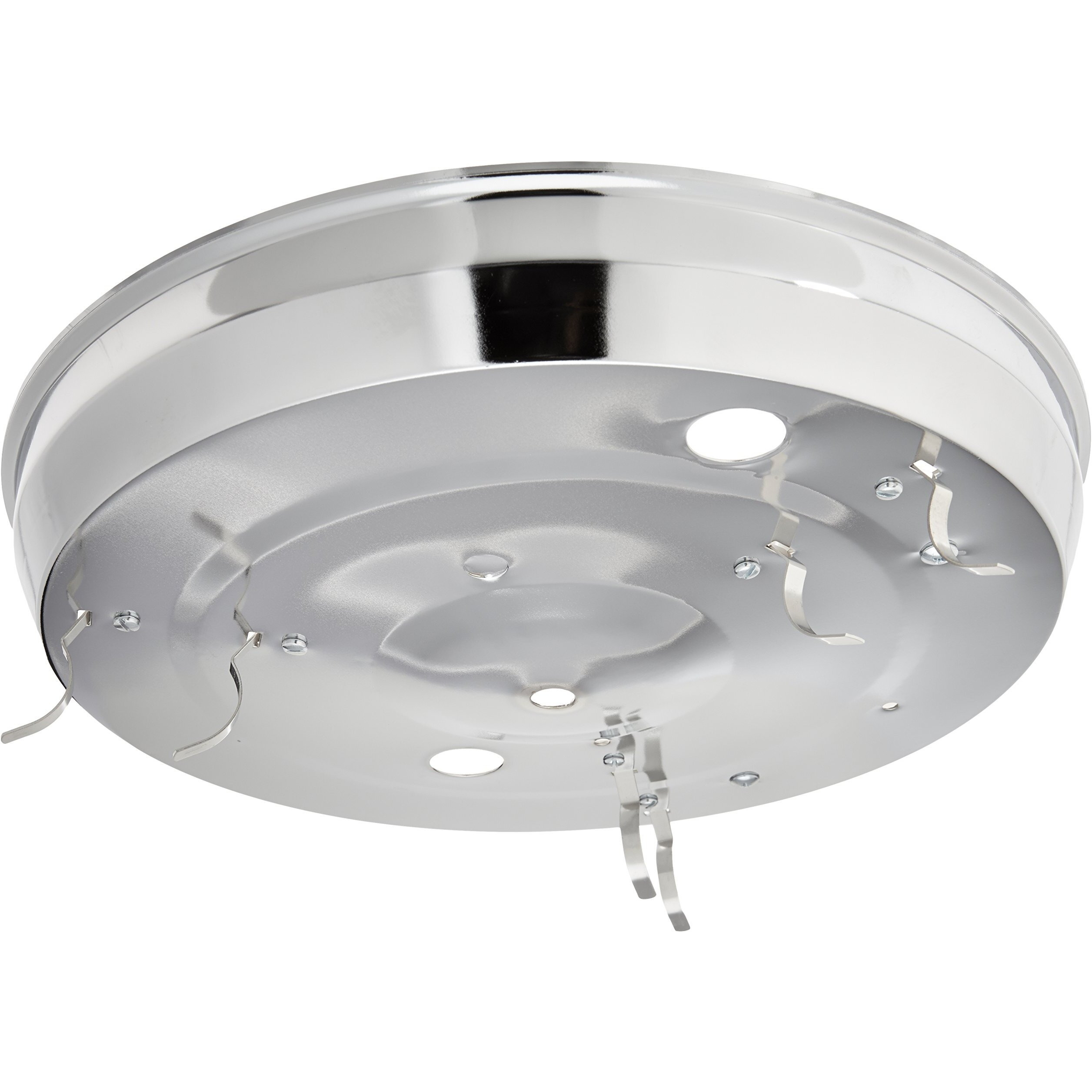 Sunlite 54Cr 12-Inch 2-Light Multipurpose Circline Ceiling Fixture, Chrome Finish