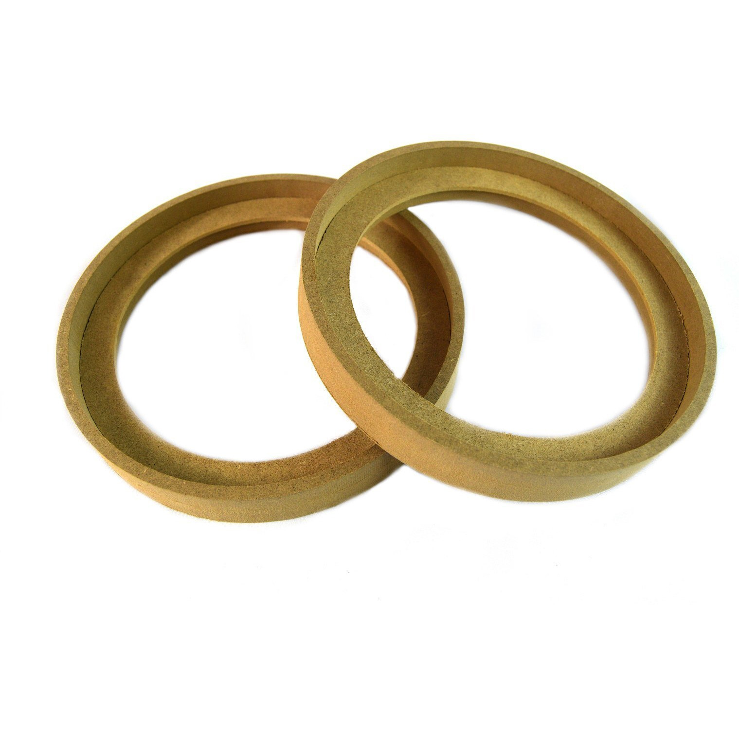 Audiopipe 1 Pair 8"" Ring-8Bz Universal Mdf Speaker Rings With Recess Bezel Mounting Spacer Recessed