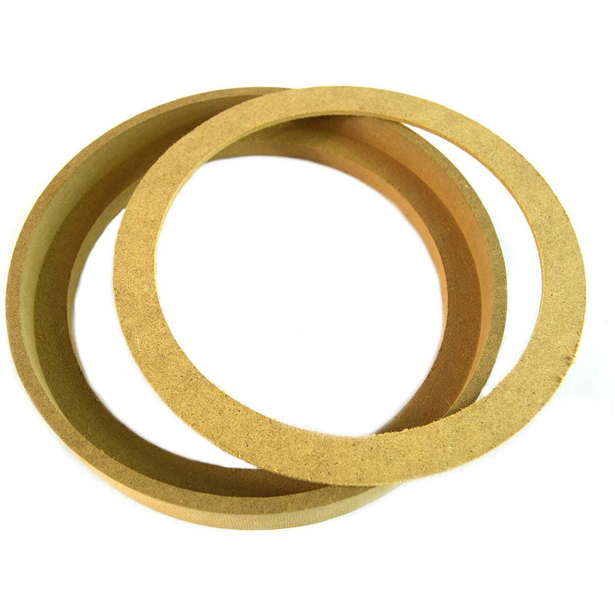 Audiopipe 1 Pair 8"" Ring-8Bz Universal Mdf Speaker Rings With Recess Bezel Mounting Spacer Recessed