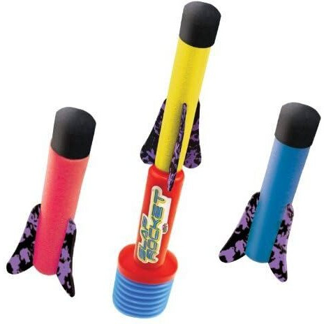 Geospace The Original E-Z Launch Hand Held Slap Rocket From Pump Rocket (Slap Rockets) With Launcher & 3 Rockets
