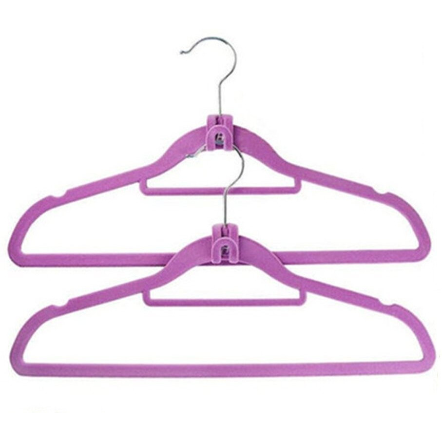 Mollensiuer 20Pcs Mini Cascading Hooks Clothes Hanger Rack Connector For Plastic Metal Wood Flocked Hangers (Gray)