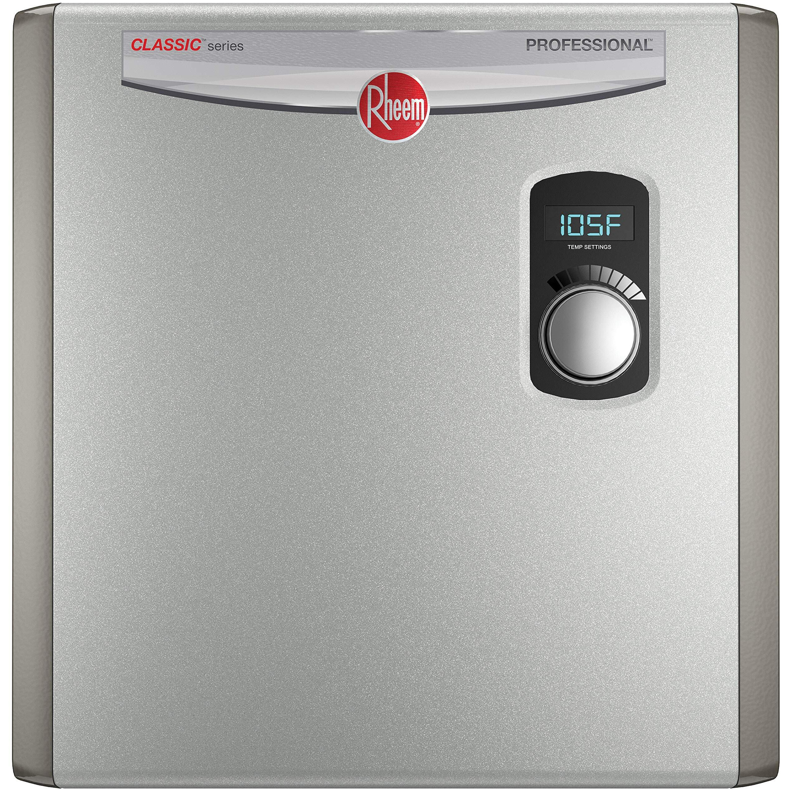 Rheem Rtex-24 24Kw 240V Electric Tankless Water Heater, Gray