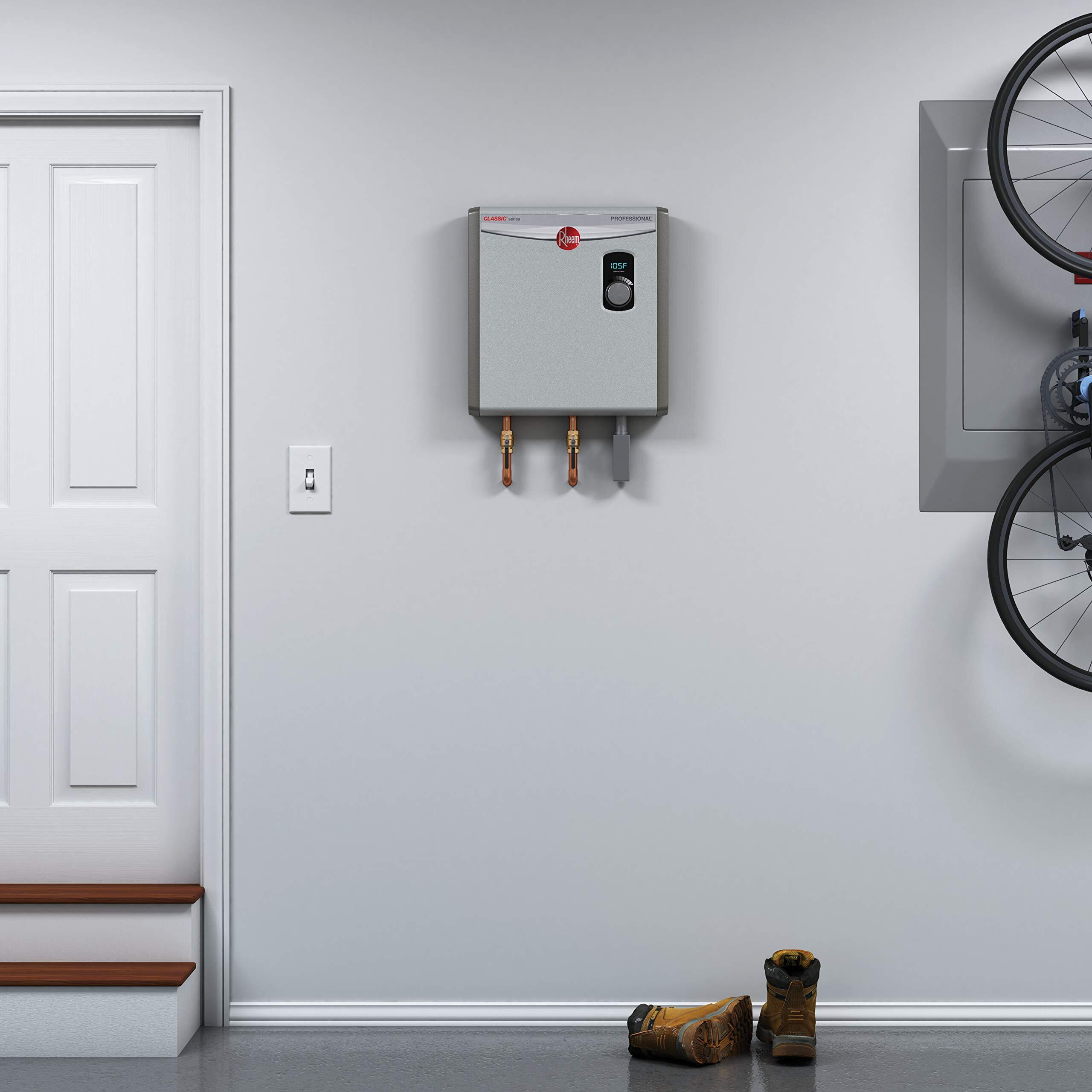 Rheem Rtex-24 24Kw 240V Electric Tankless Water Heater, Gray