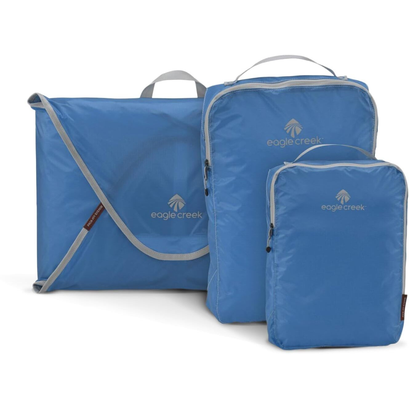 Eagle Creek Pack-It Specter Packing Cubes For Travel Starter Set - Durable, Ultra-Lightweight, Water-Resistant Suitcase Organizer Bags For Clothing, Brilliant Blue