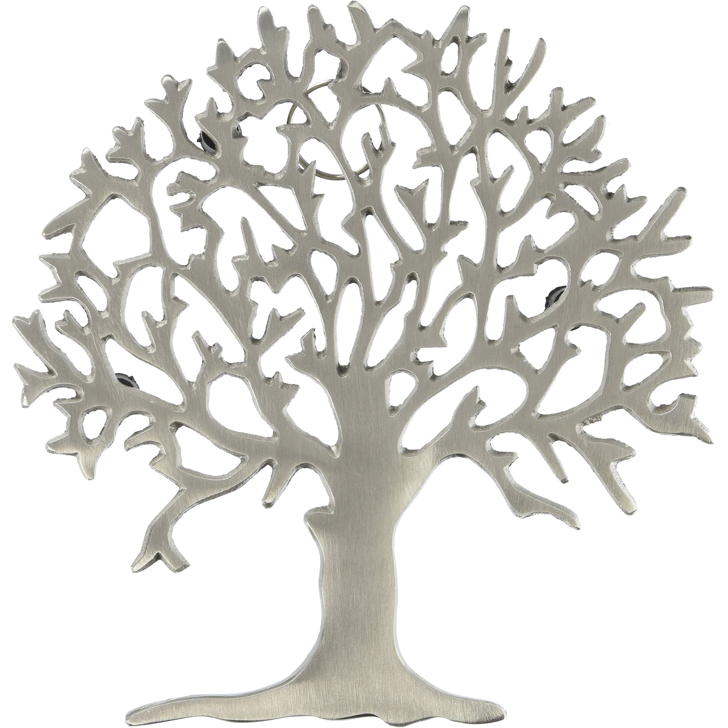 Old Dutch Satin Nickel Tree Trivet 8X8X0.75