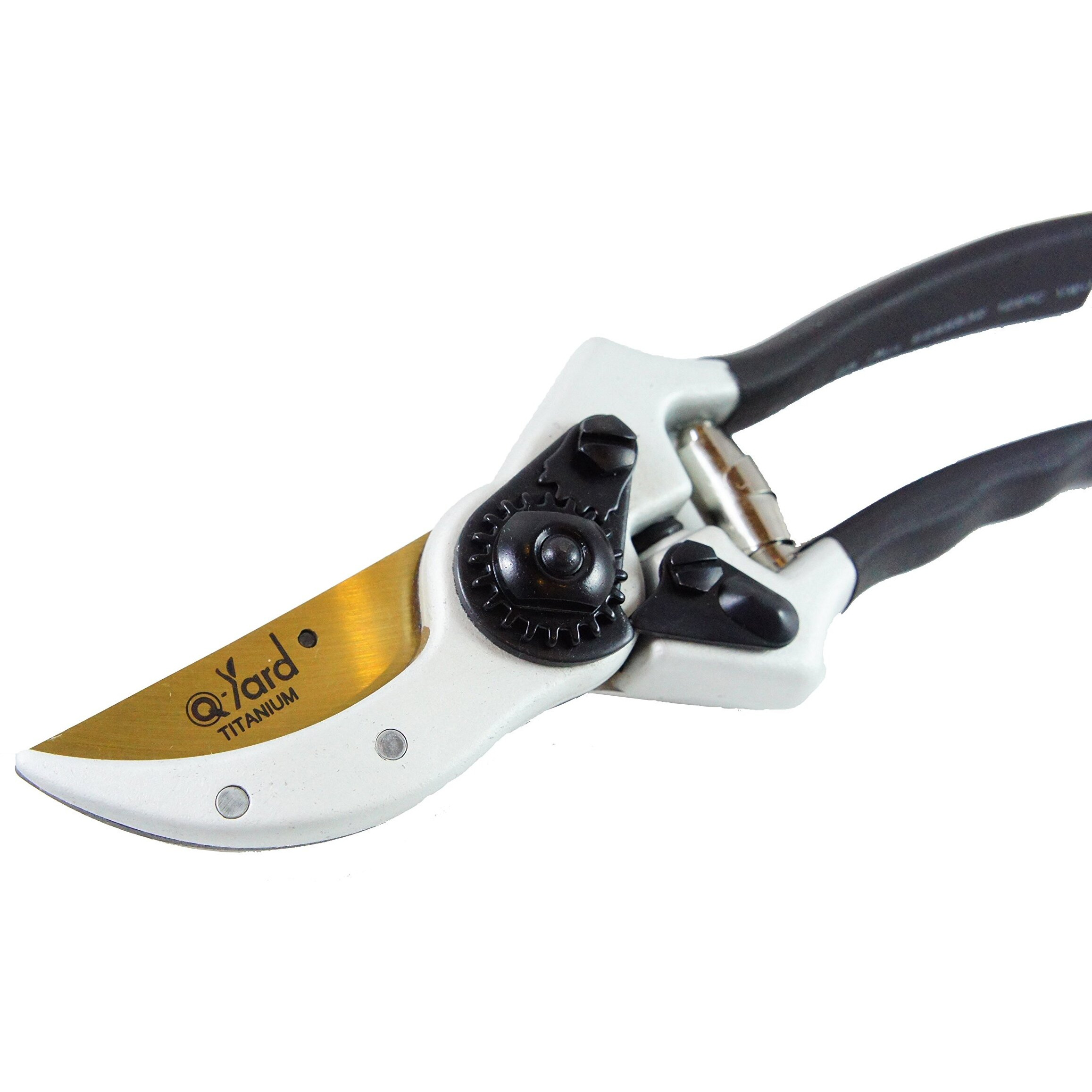 Q-Yard Heavy Duty Titanium Classic Style Bypass Pruning Shears