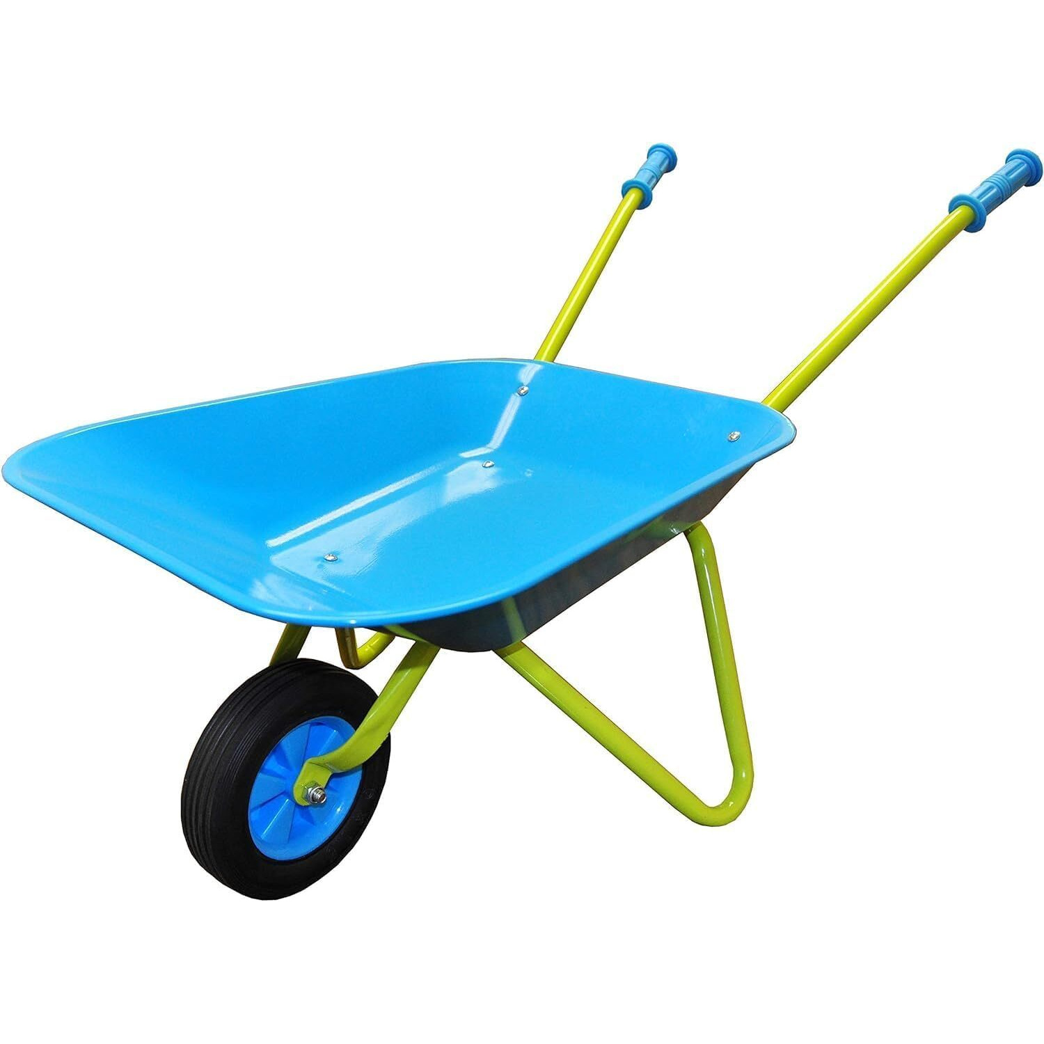 G & F Products G & F 10041 Justforkids Kids Wheel Barrel Made Of Real Metal Kids Size